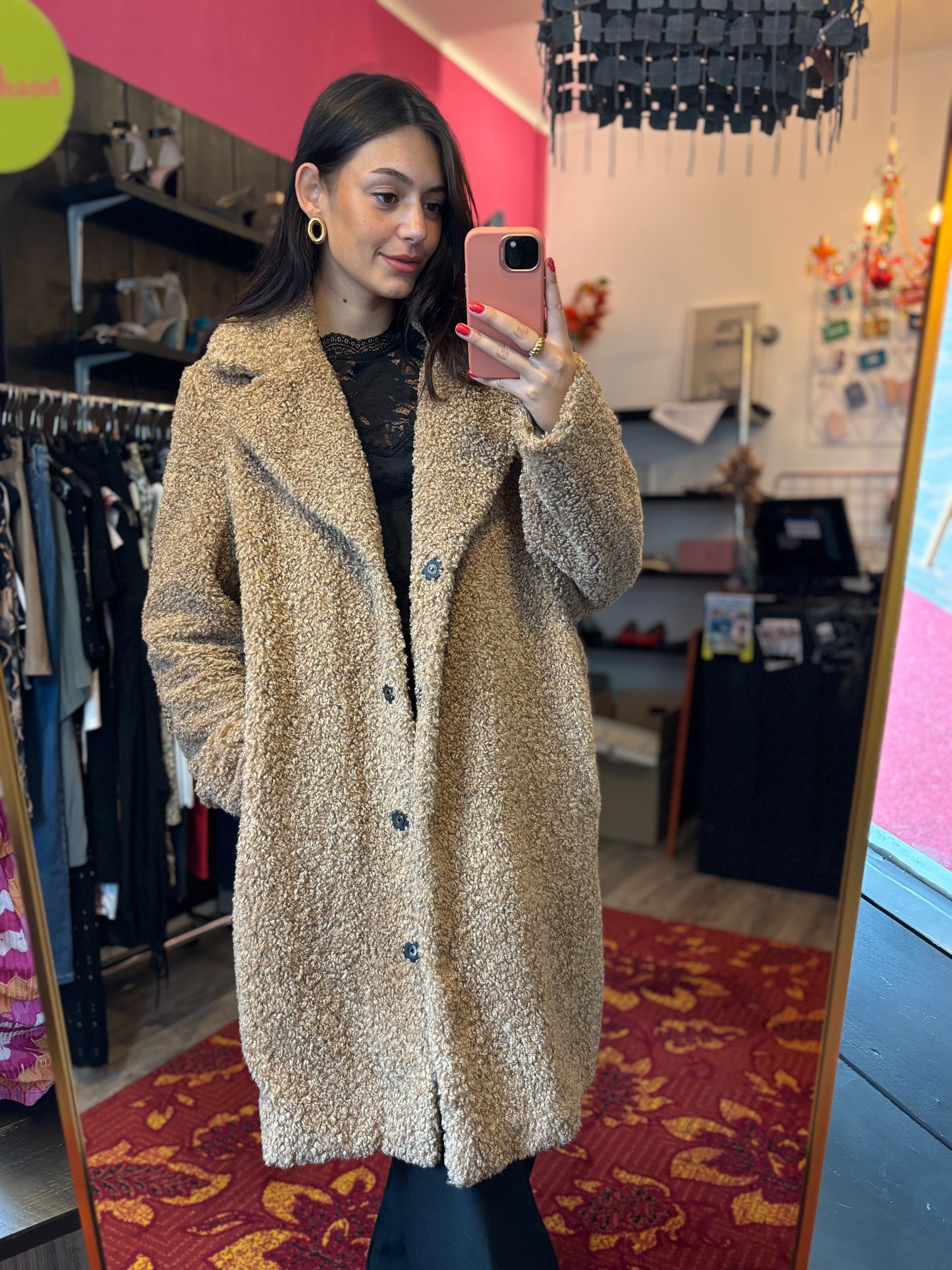 452-45 Giacomo teddy jacket maat XXL