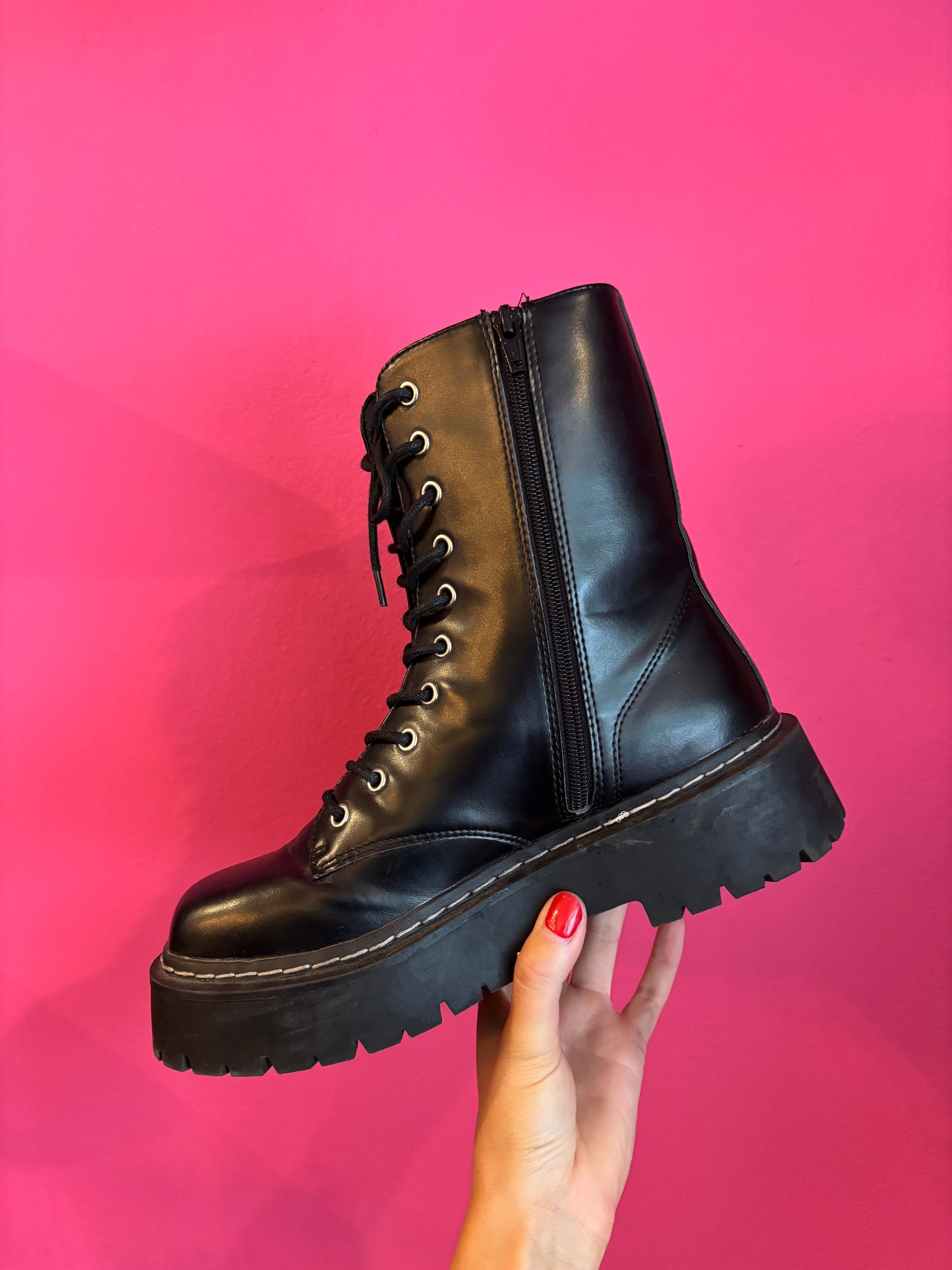 140-10 Boots zwart maat 41