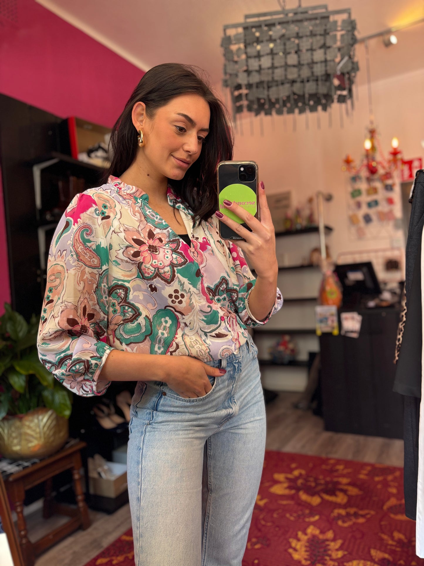 186-122 Vila blouse maat 42