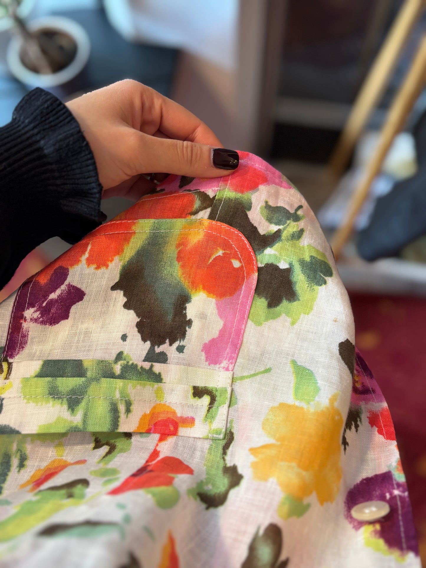 466-3 Witteveen linnen blazer jasje maat 46