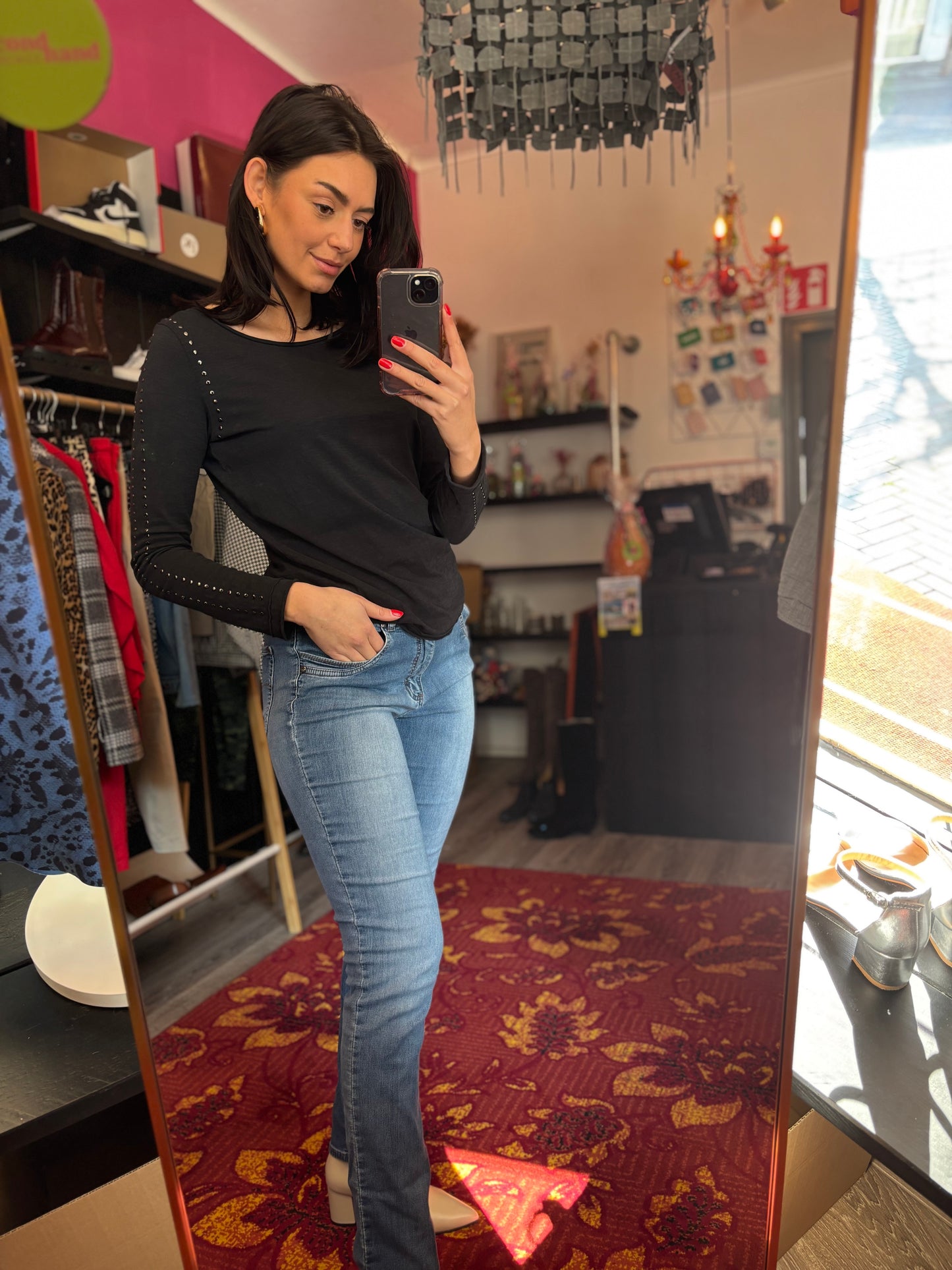 405-5 ParaMi jeans celine skinny fit maat 40/32