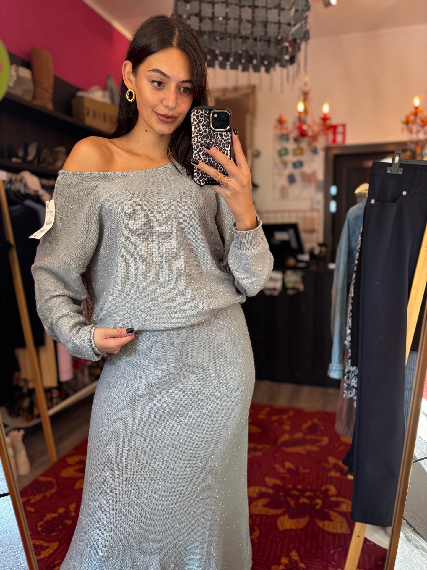 186-140 Zara set nieuw maat L