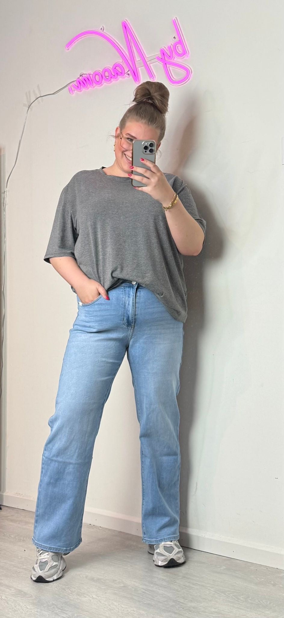 459-38 Red Berry paris jeans blue