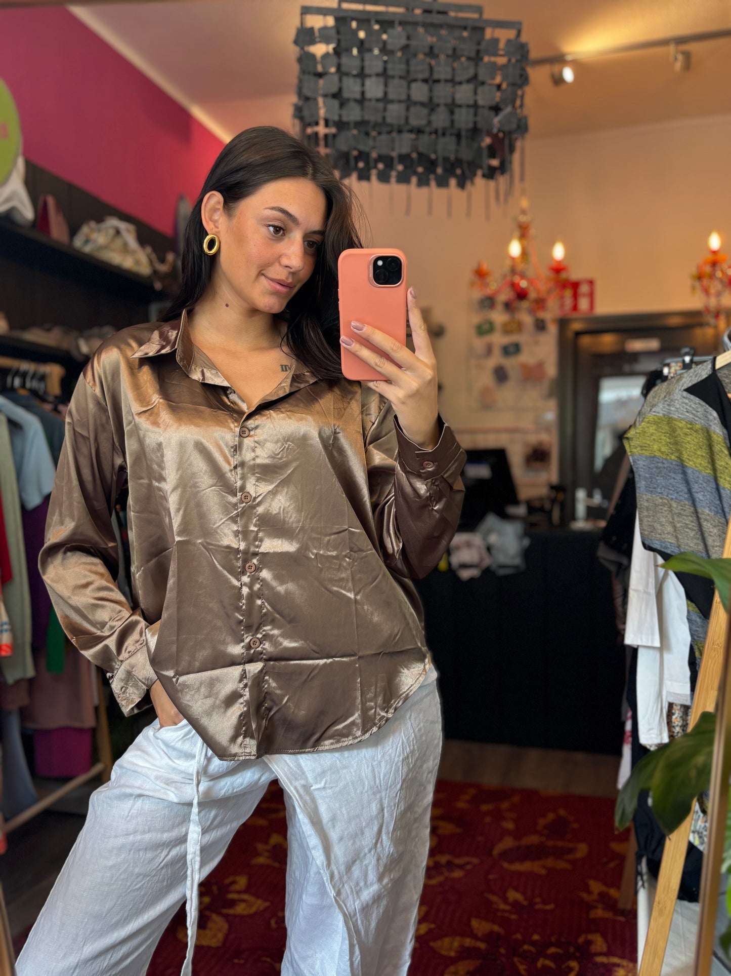 270-35 Blouse bronze size XL