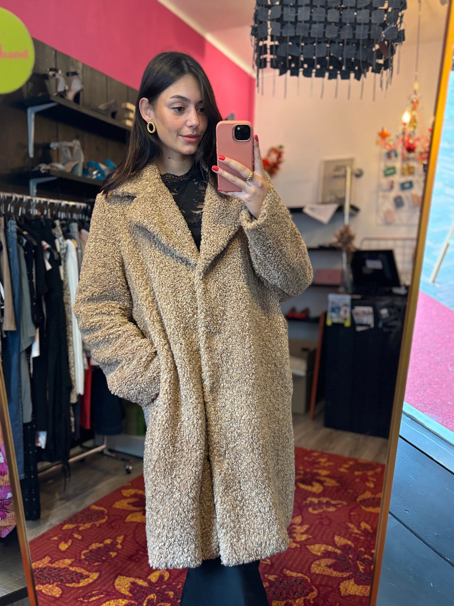 452-45 Giacomo teddy jacket maat XXL