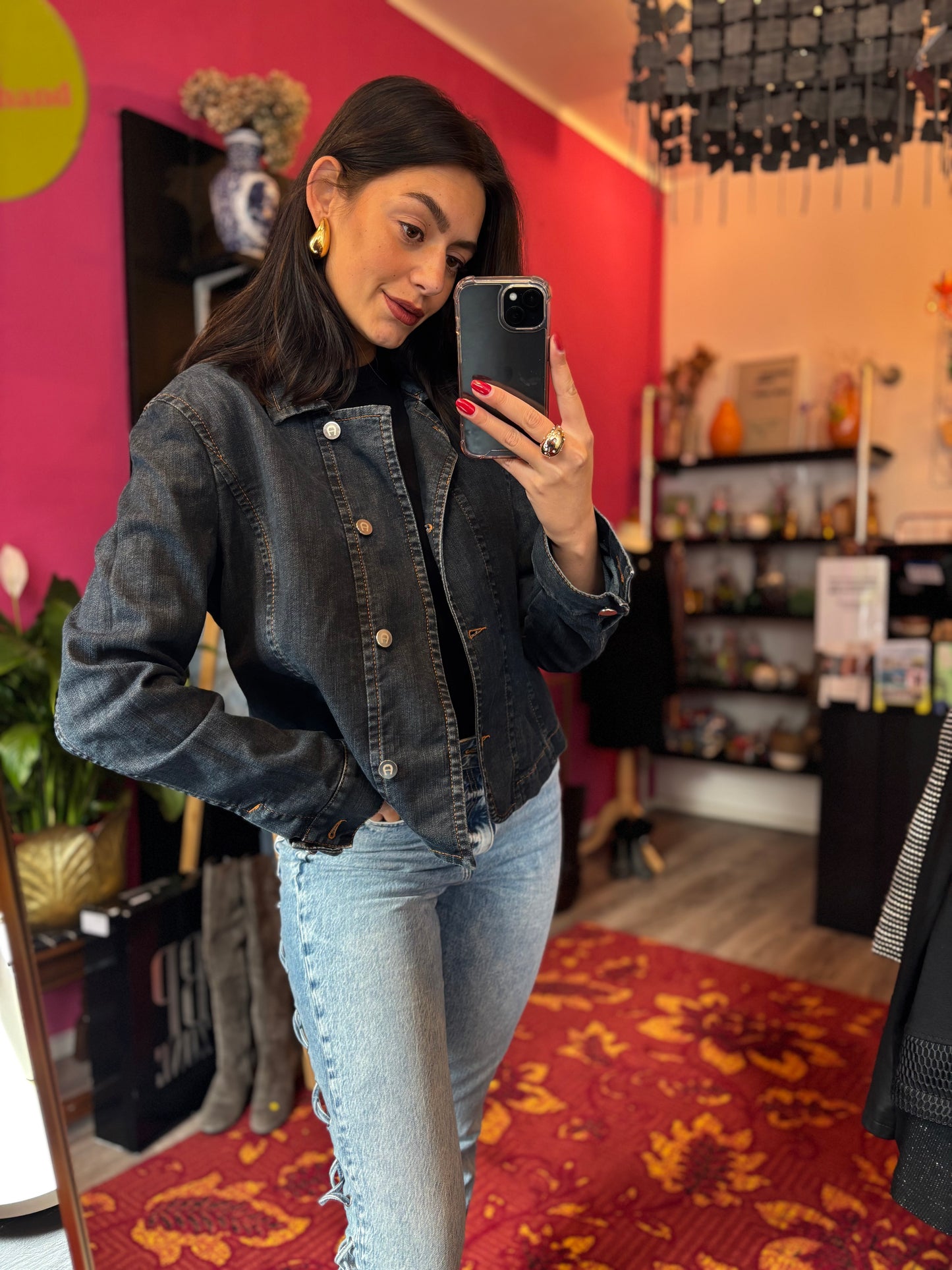 269-44 Aigner denim jacket