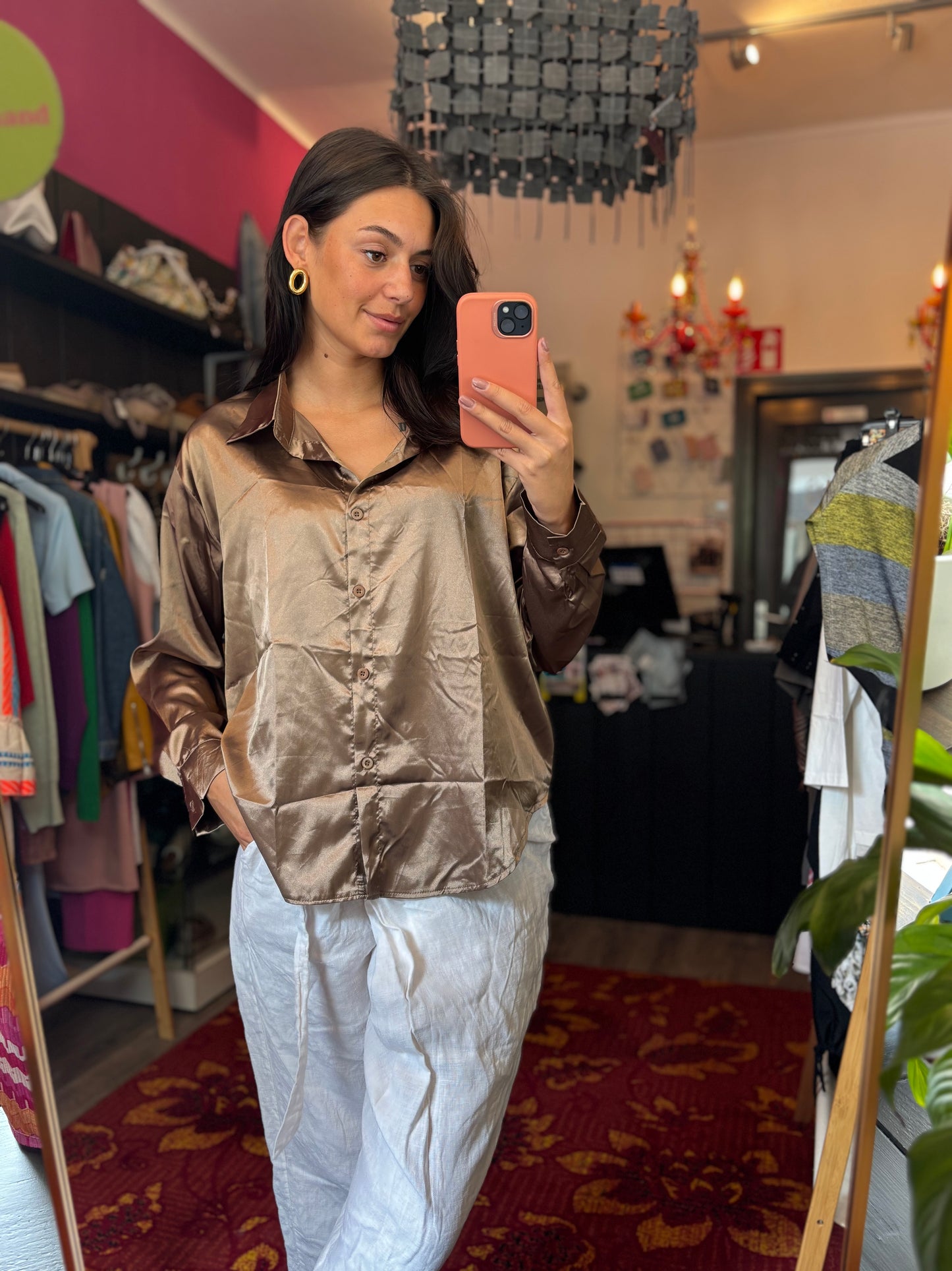 270-35 Blouse bronze size XL