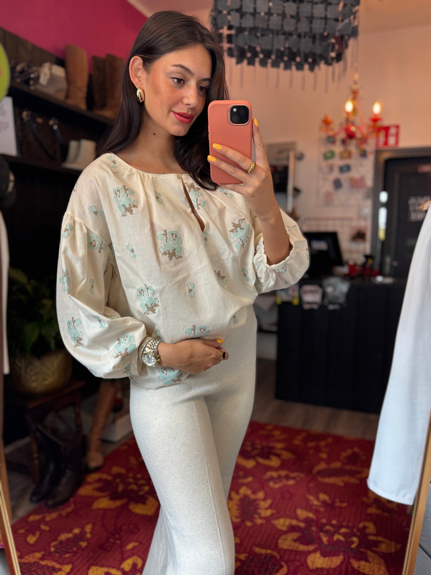284-140 Nukus blouse maat M