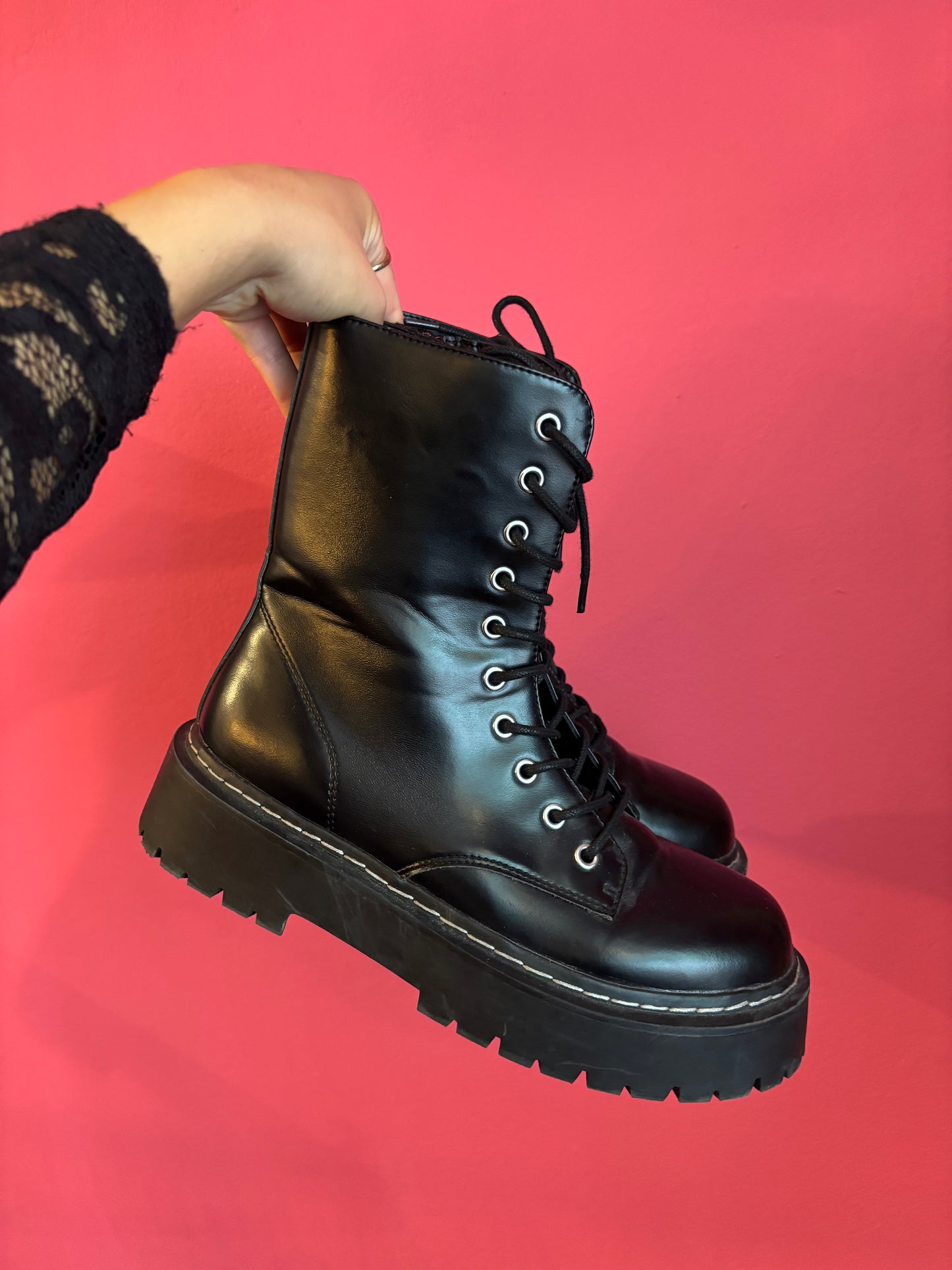 140-10 Boots zwart maat 41