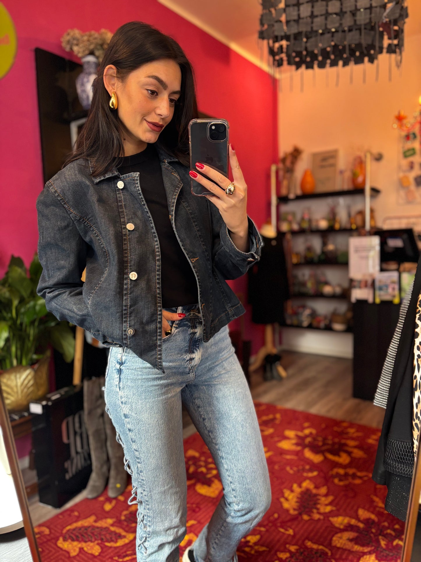 269-44 Aigner denim jacket