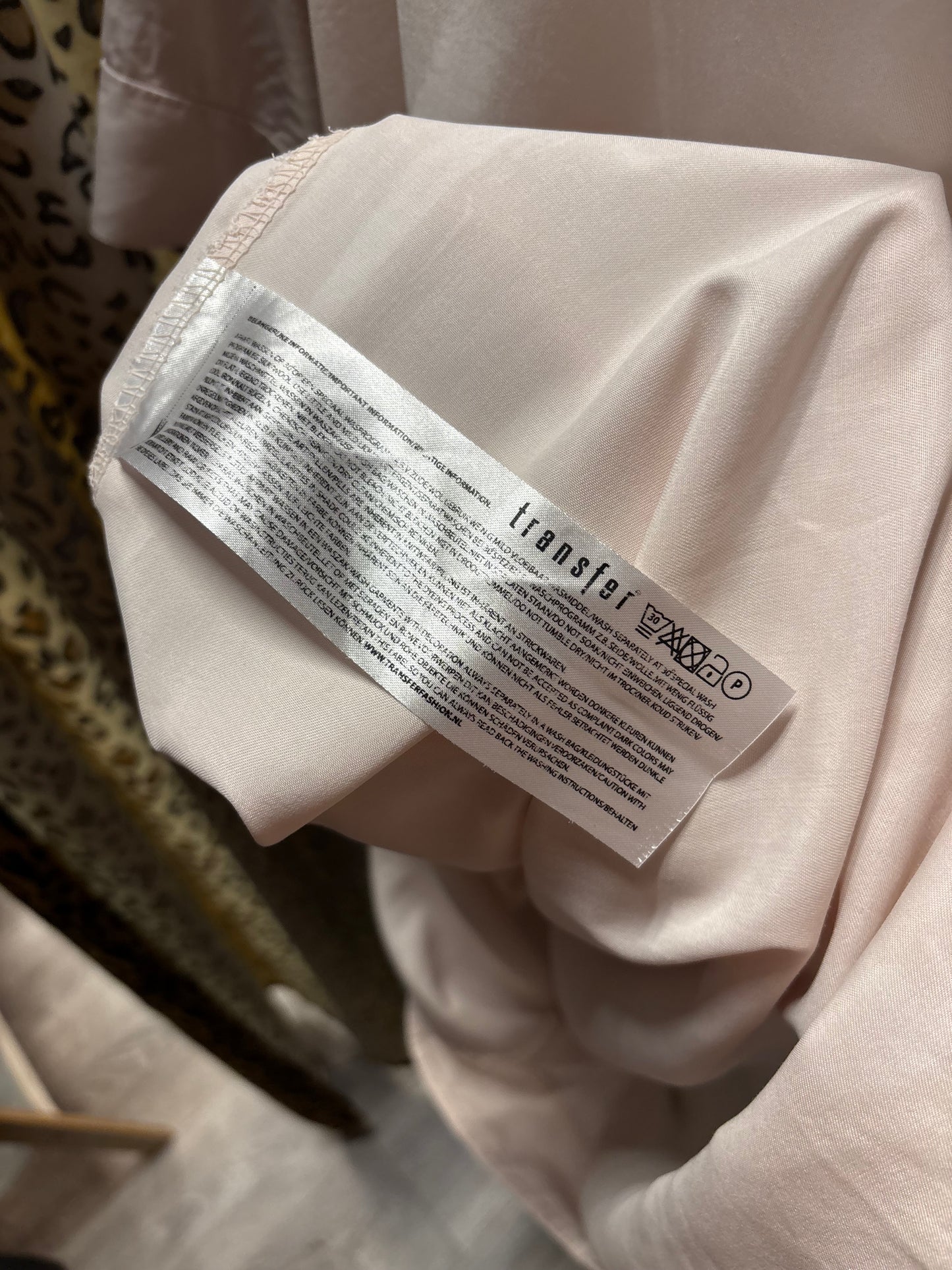 418-9 Transfer dress size M