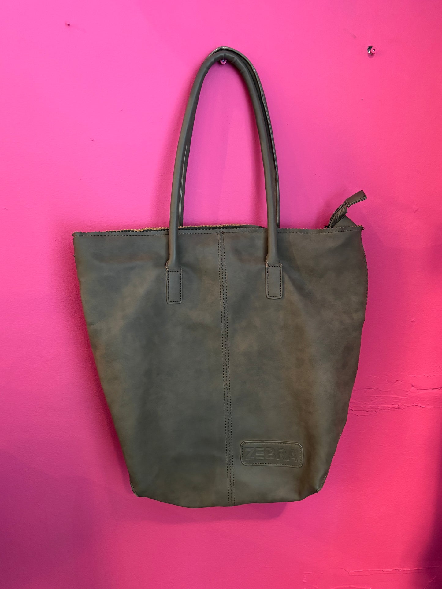 176-140 Groene taupe tas