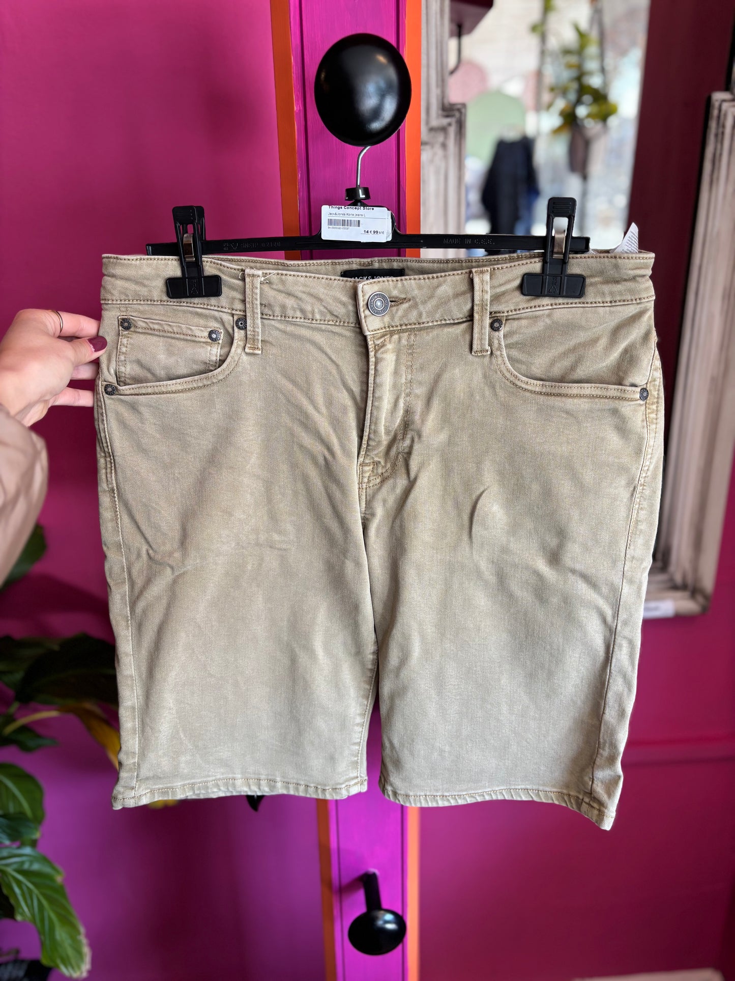 323-27 Jack&Jones korte jeans maat L