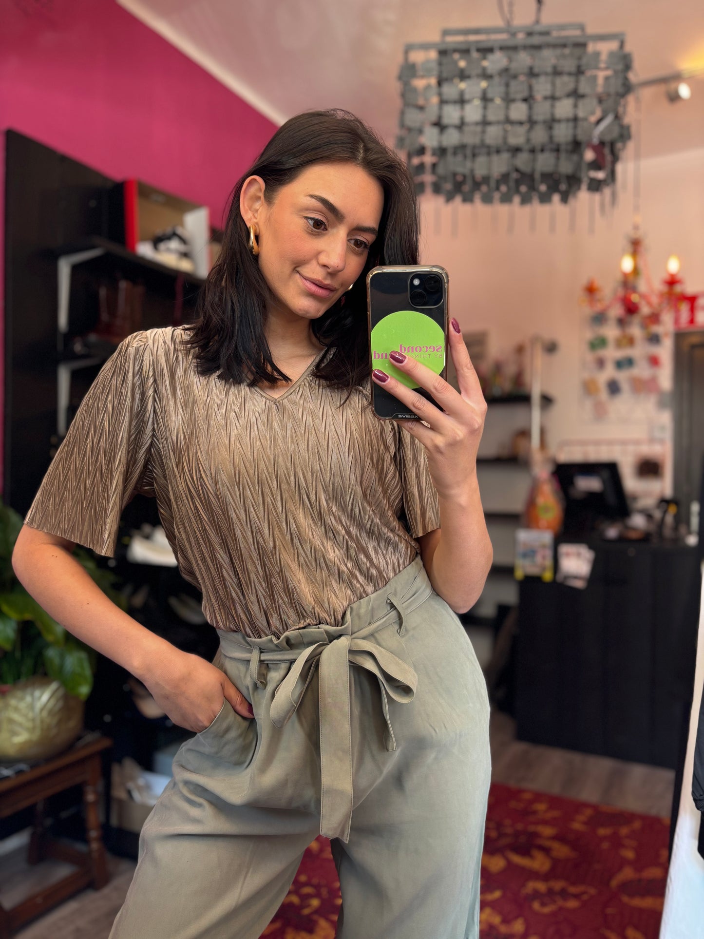 186-121 Vila blouse maat L