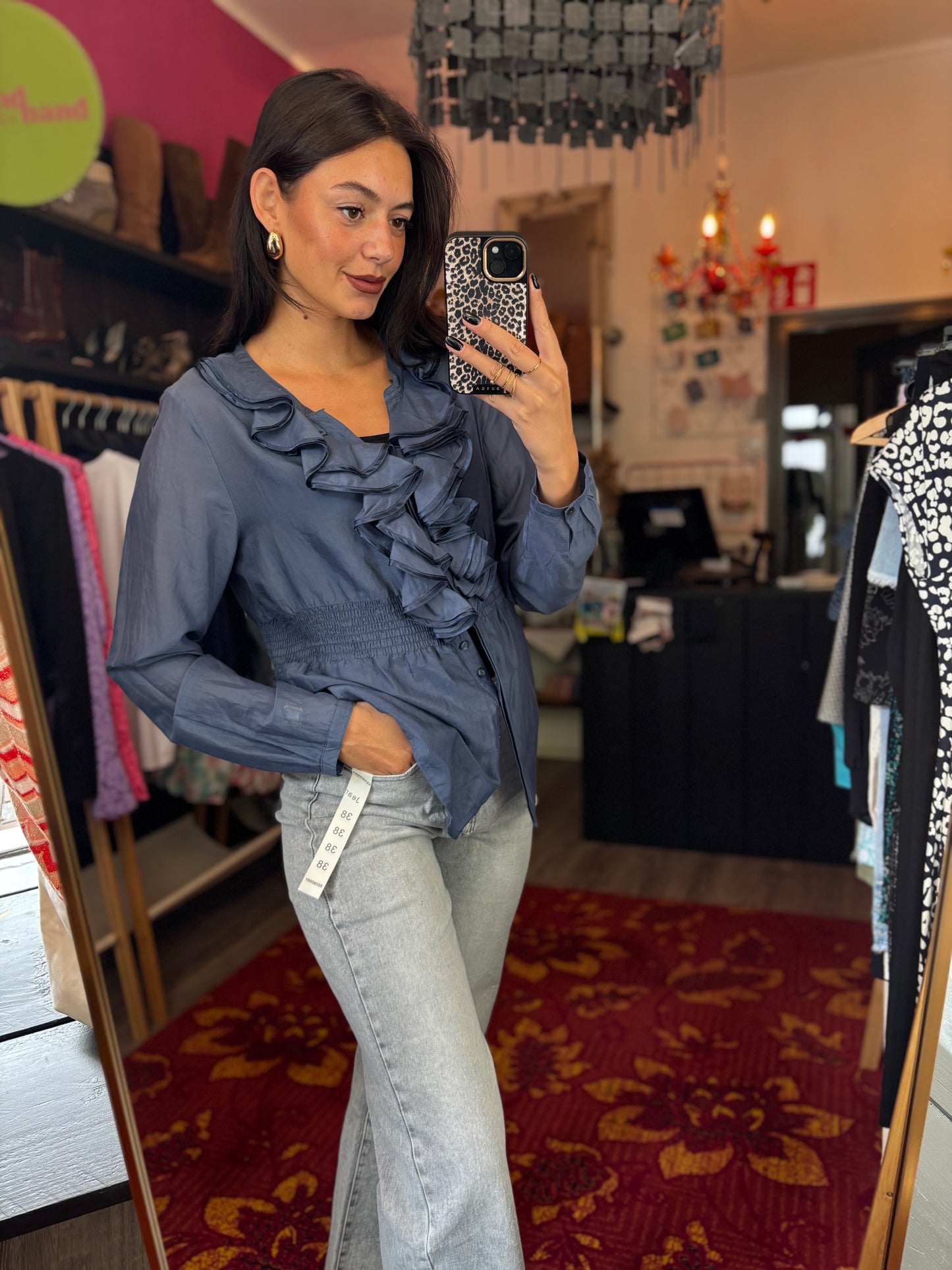 411-50 Zaatxchi blouse size L