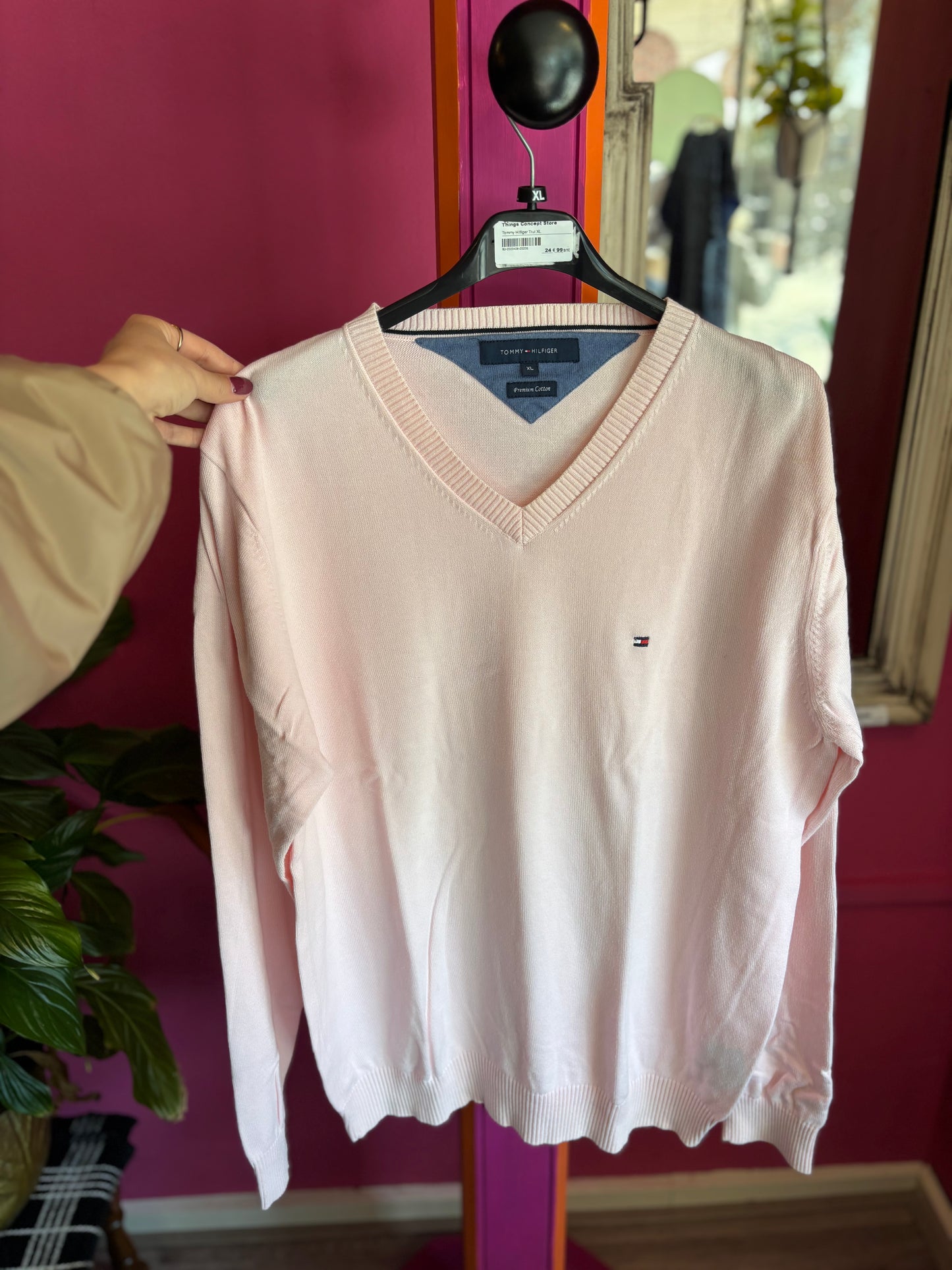 408-6 Tommy hilfiger trui maat XL