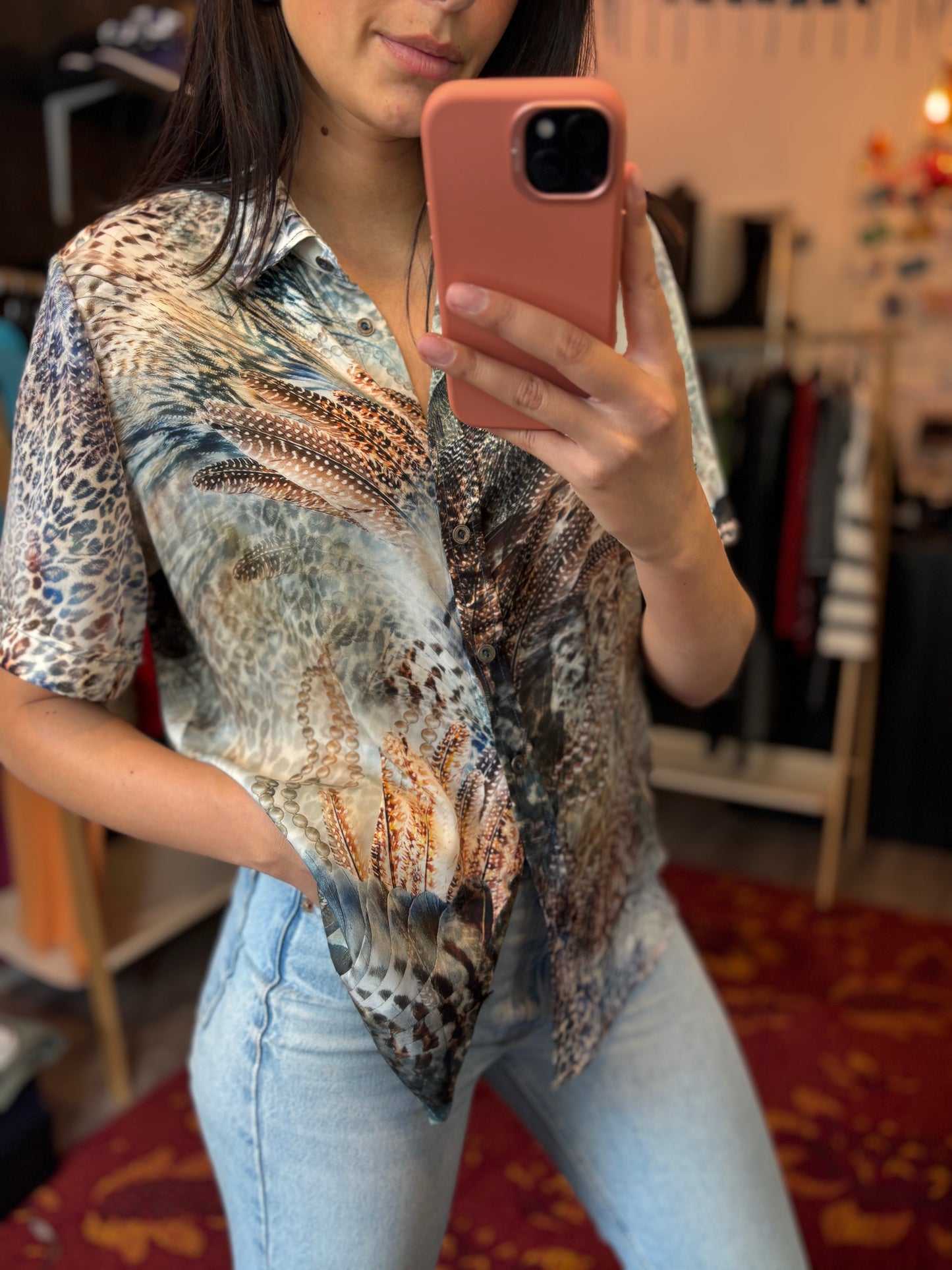 91-65 Sommerman blouse maat 42