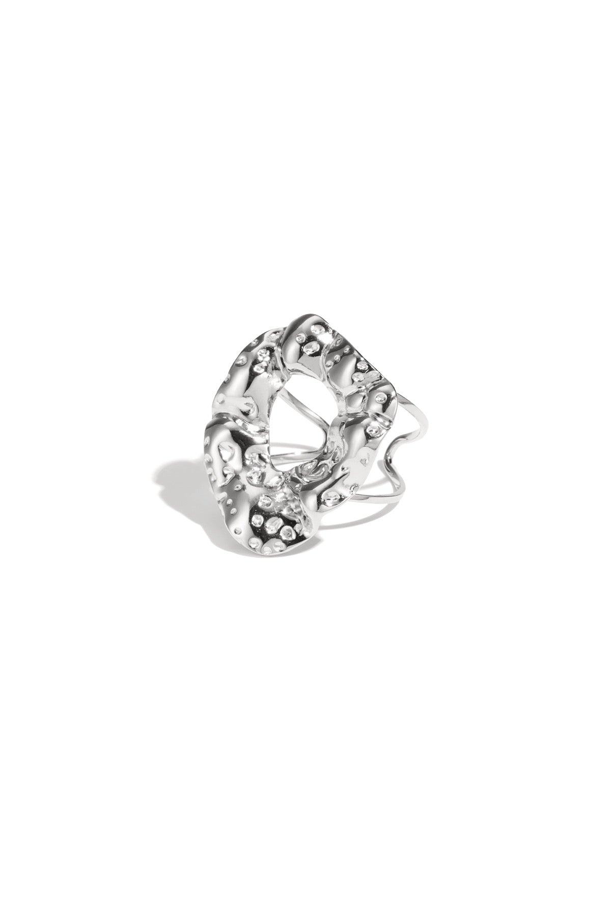 Statement ring zilver
