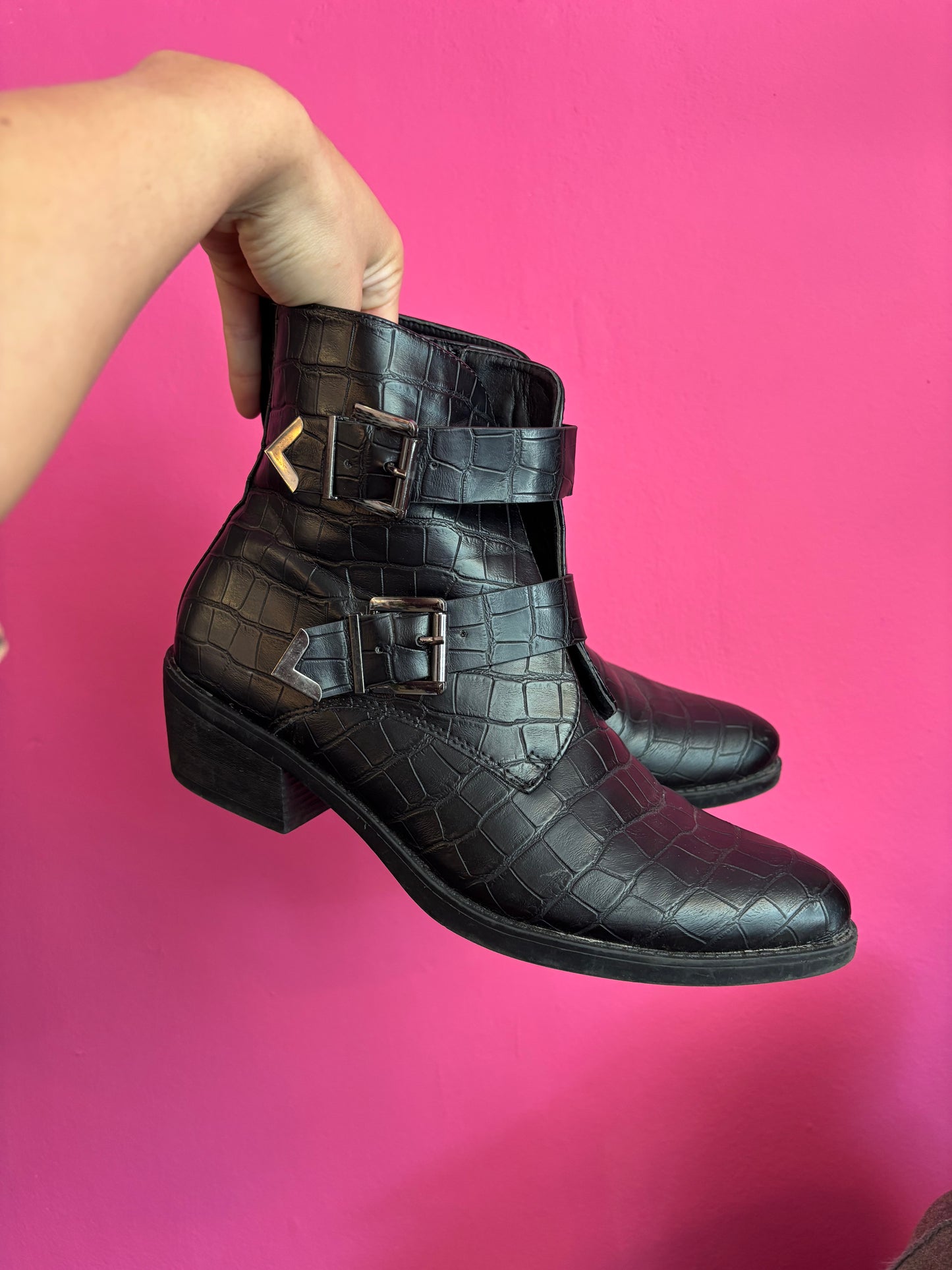 418-1 Eksept ankle boots size 41