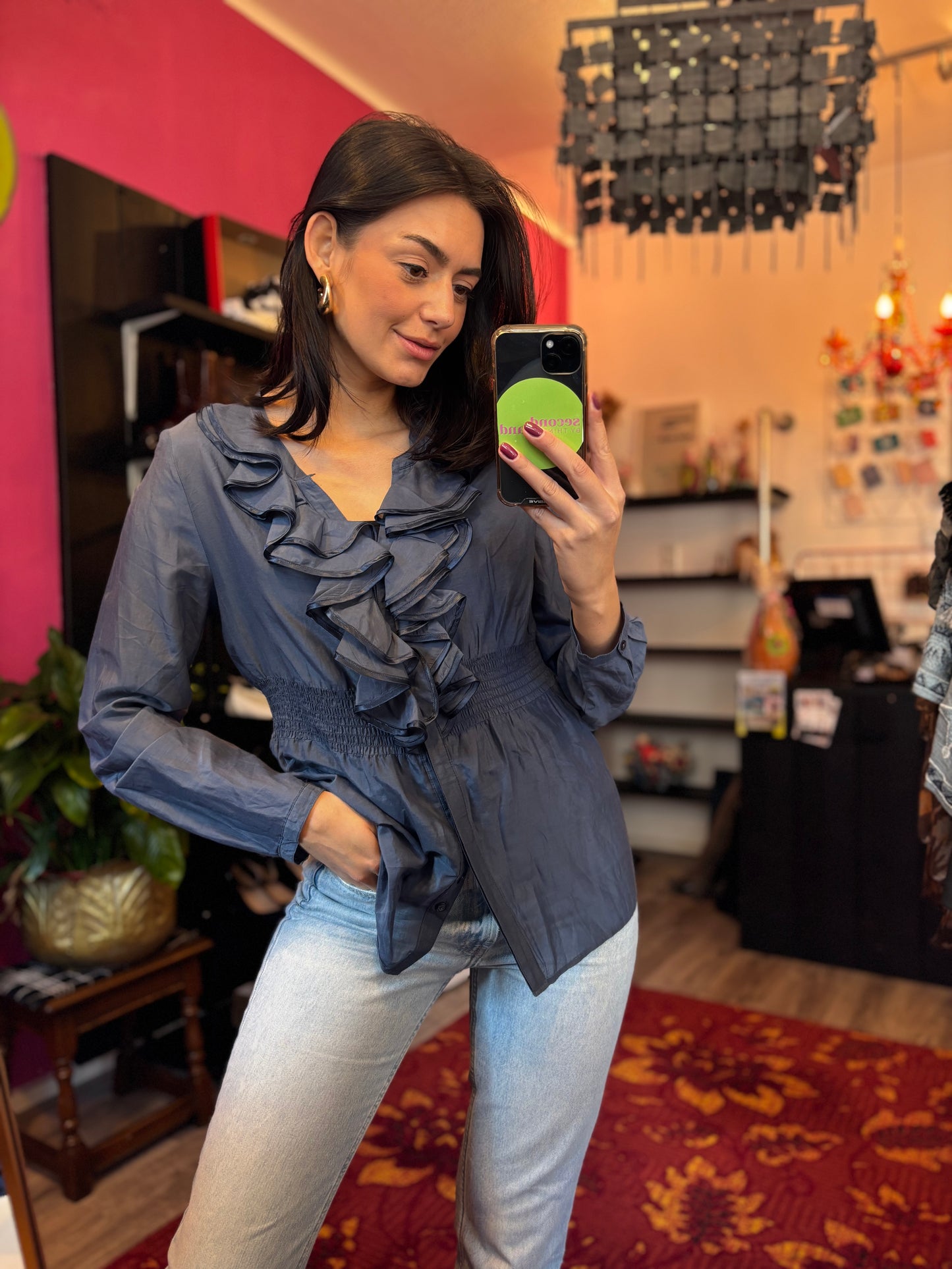 411-50 Zaatxchi blouse maat L