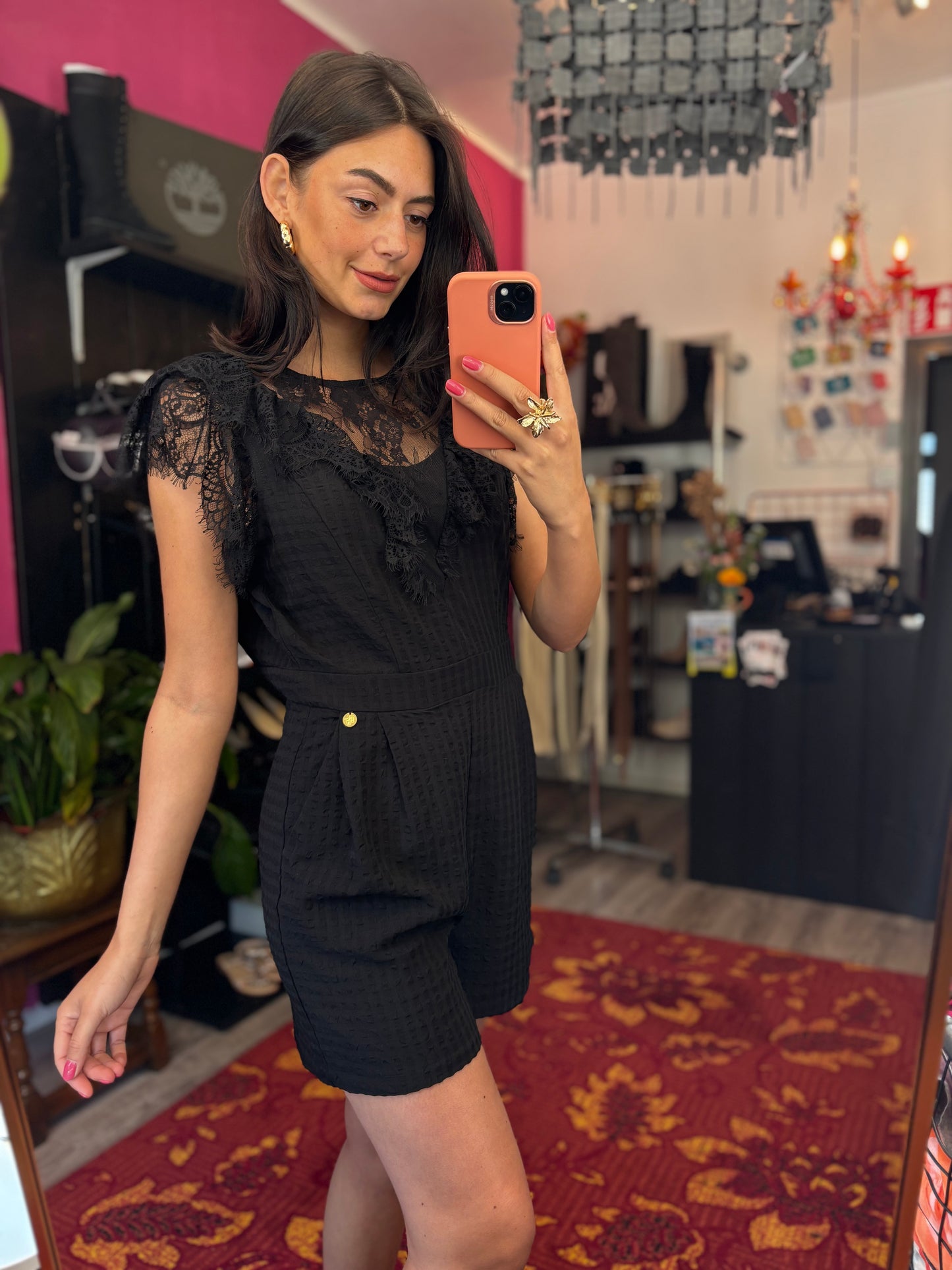 427-8 Freebird jumpsuit size M