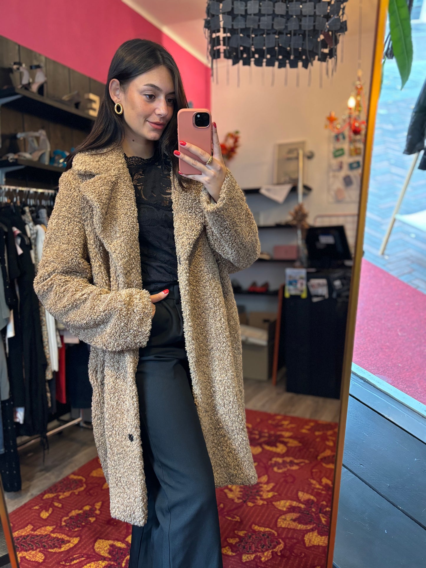 452-45 Giacomo teddy jacket maat XXL