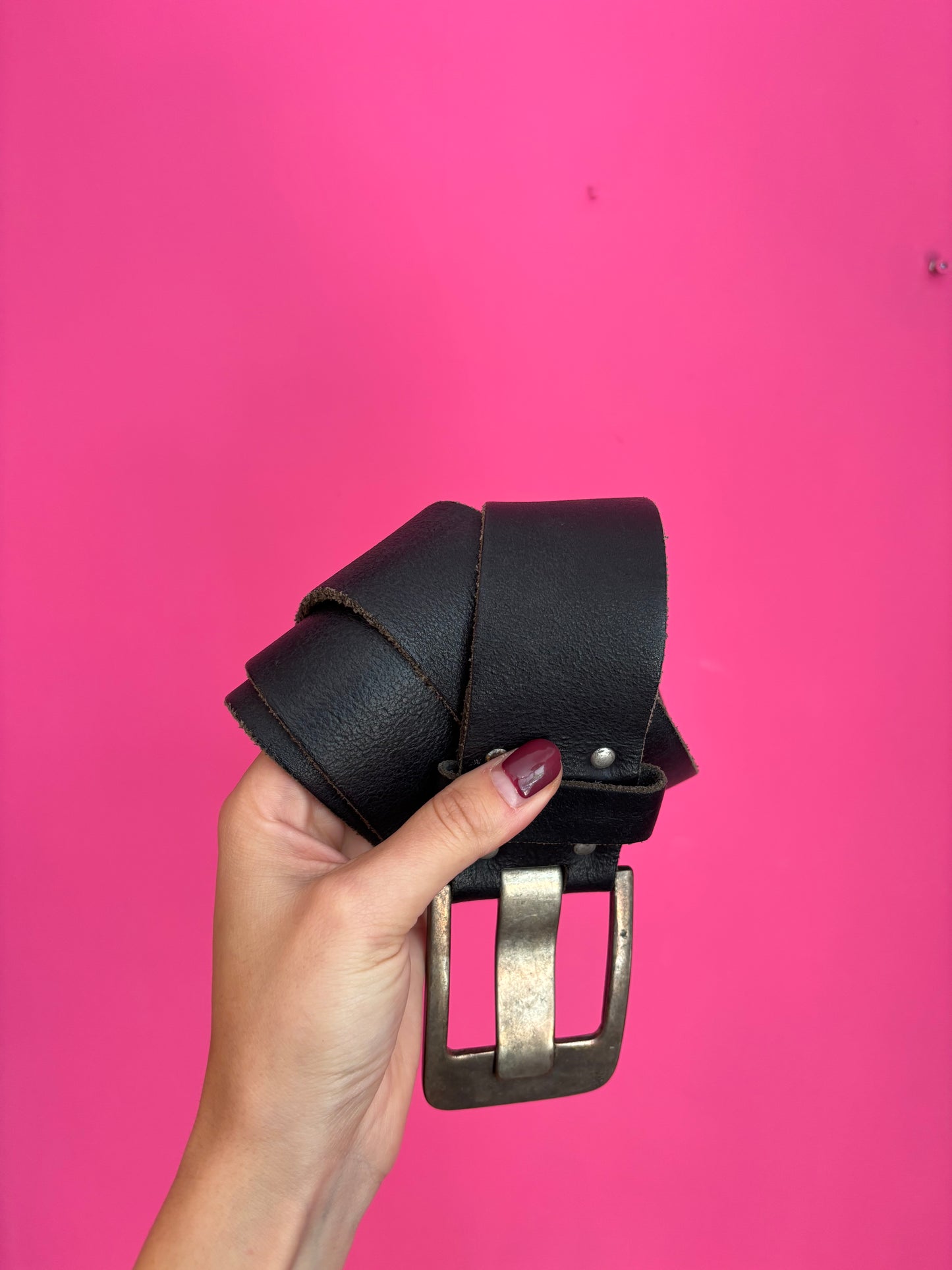 176- Oxxy riem leder maat 85