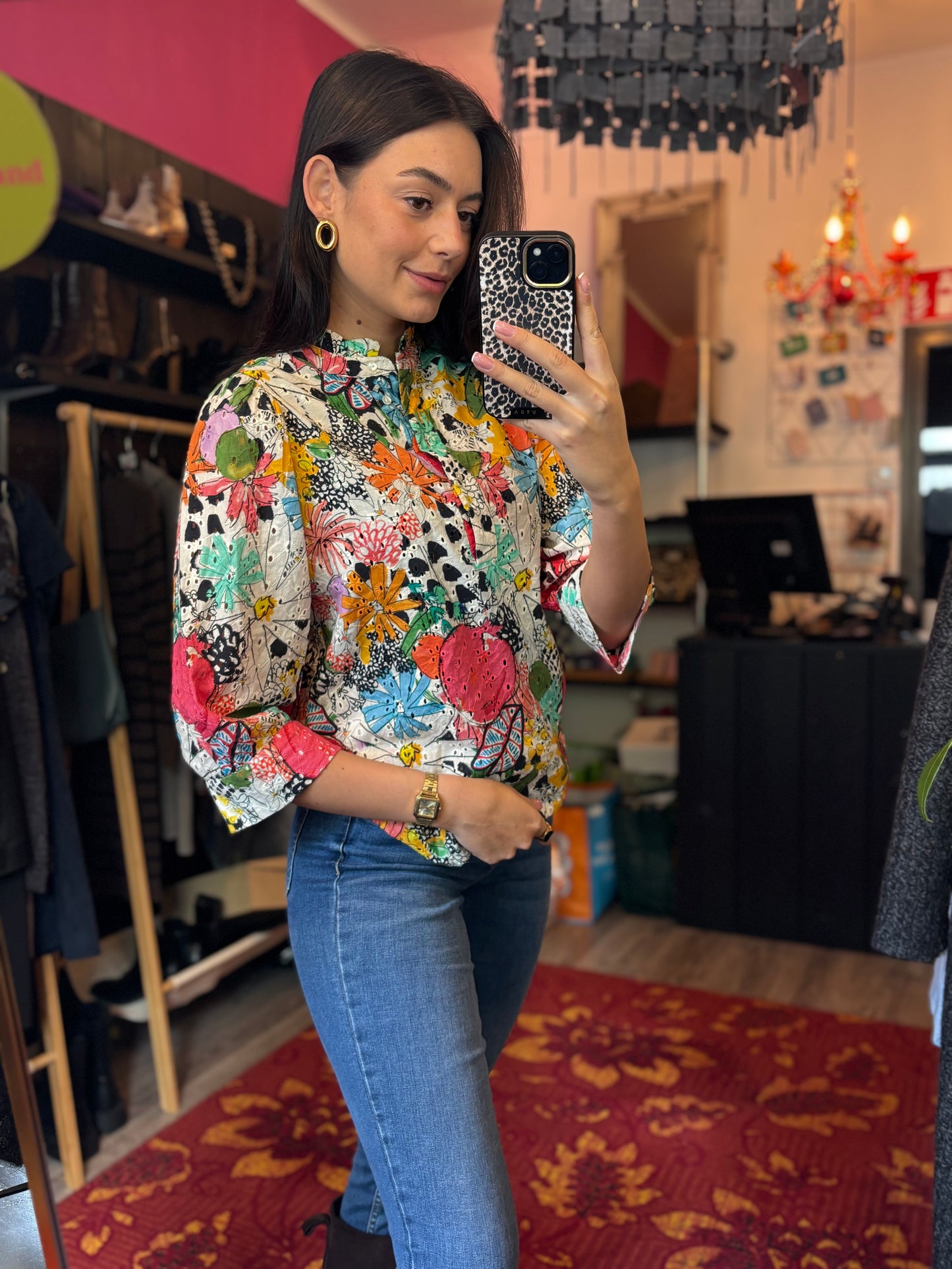 490-10 Pom Amsterdam blouse maat 34