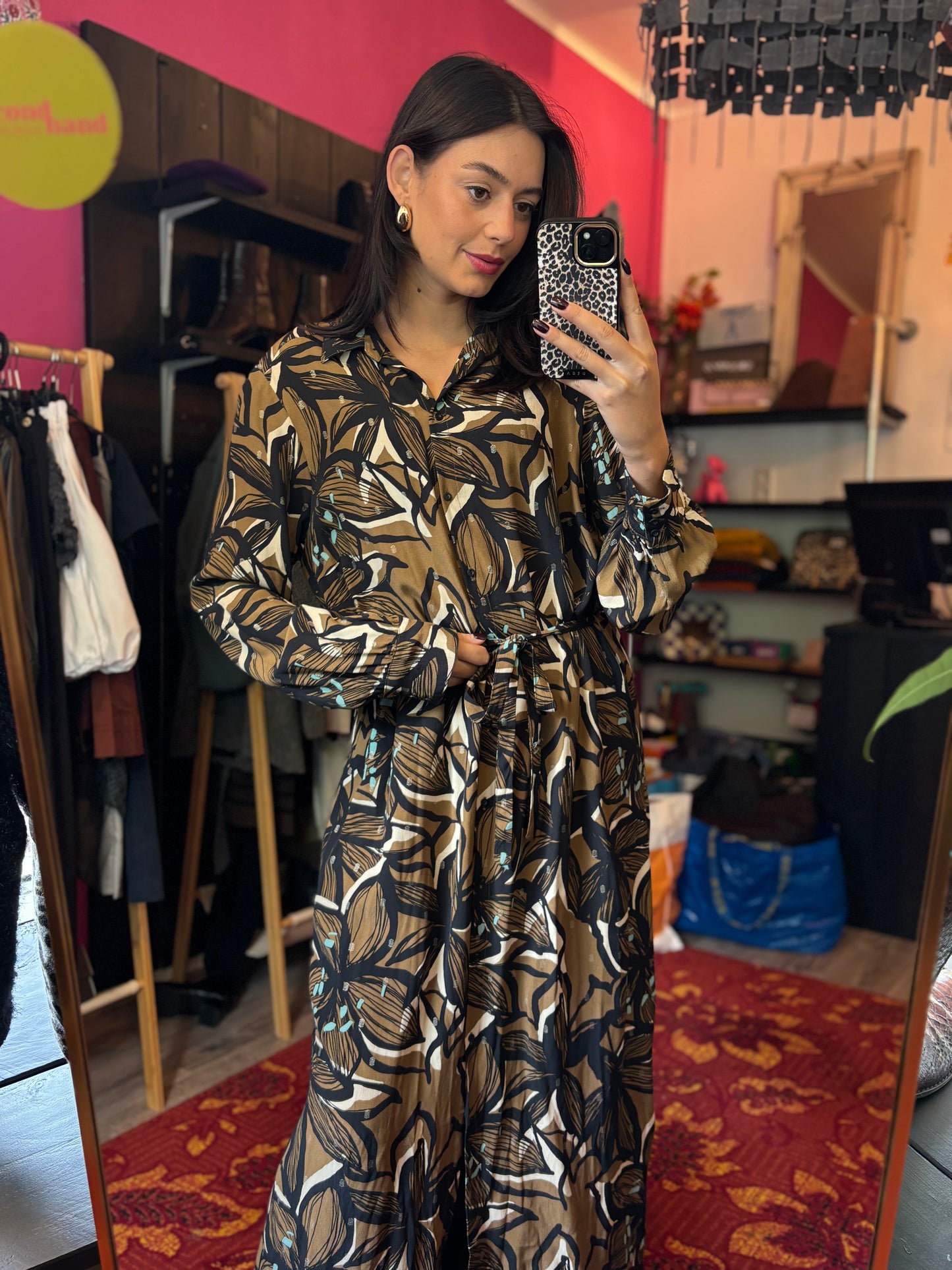 484-7 Expresso jurk maat 42