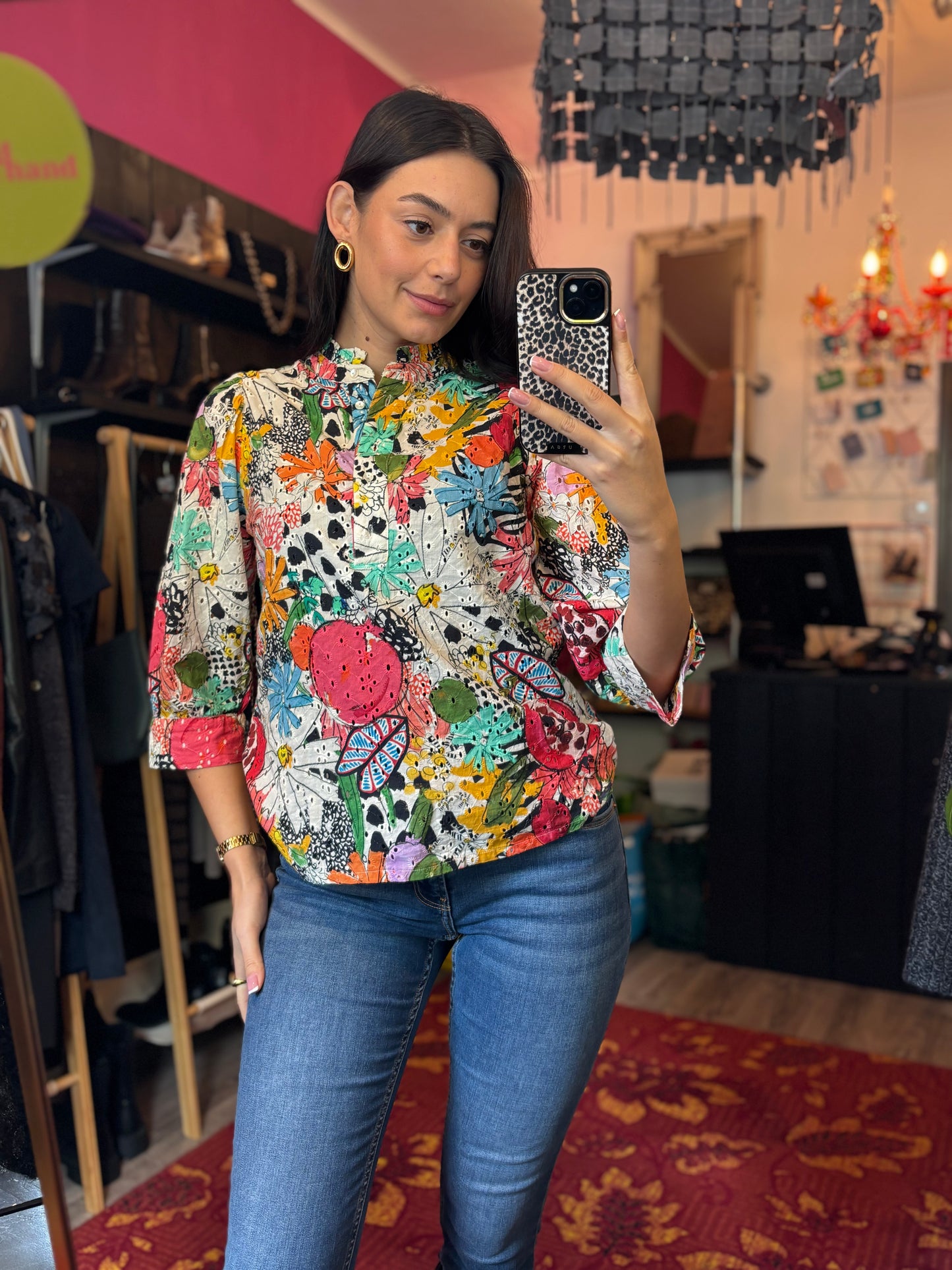 490-10 Pom Amsterdam blouse maat 34