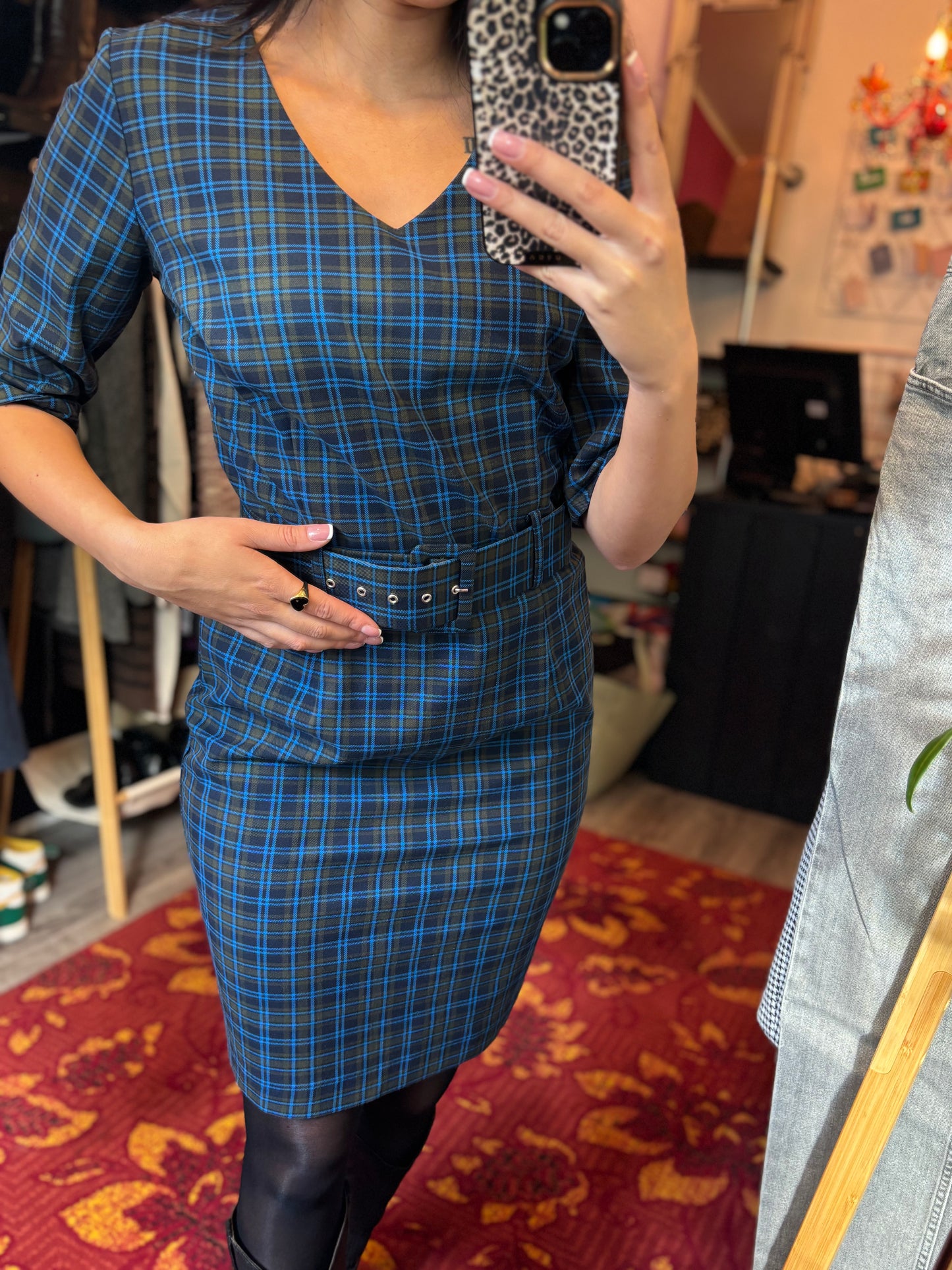 336-44 Reserved jurk maat 38