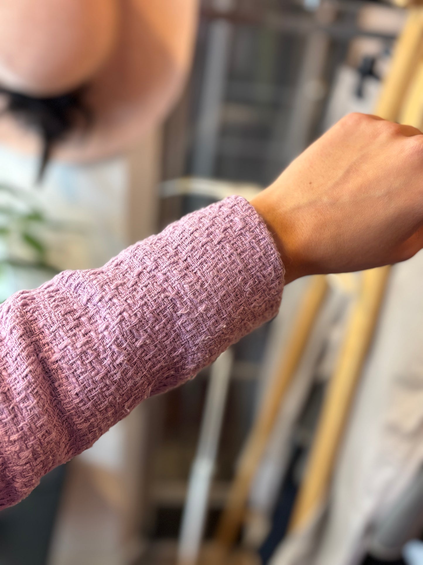 431-31 Zara tweed jasje maat S