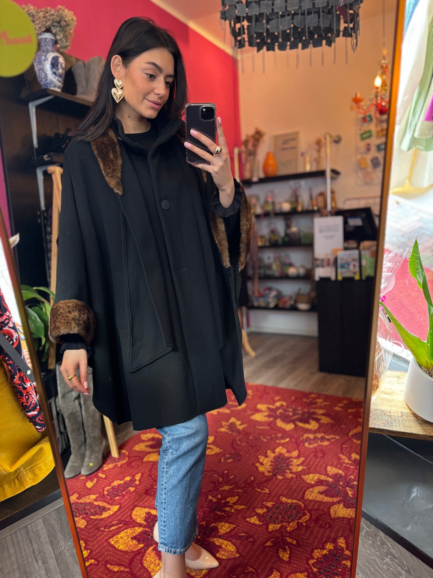 365-2 Poncho coat