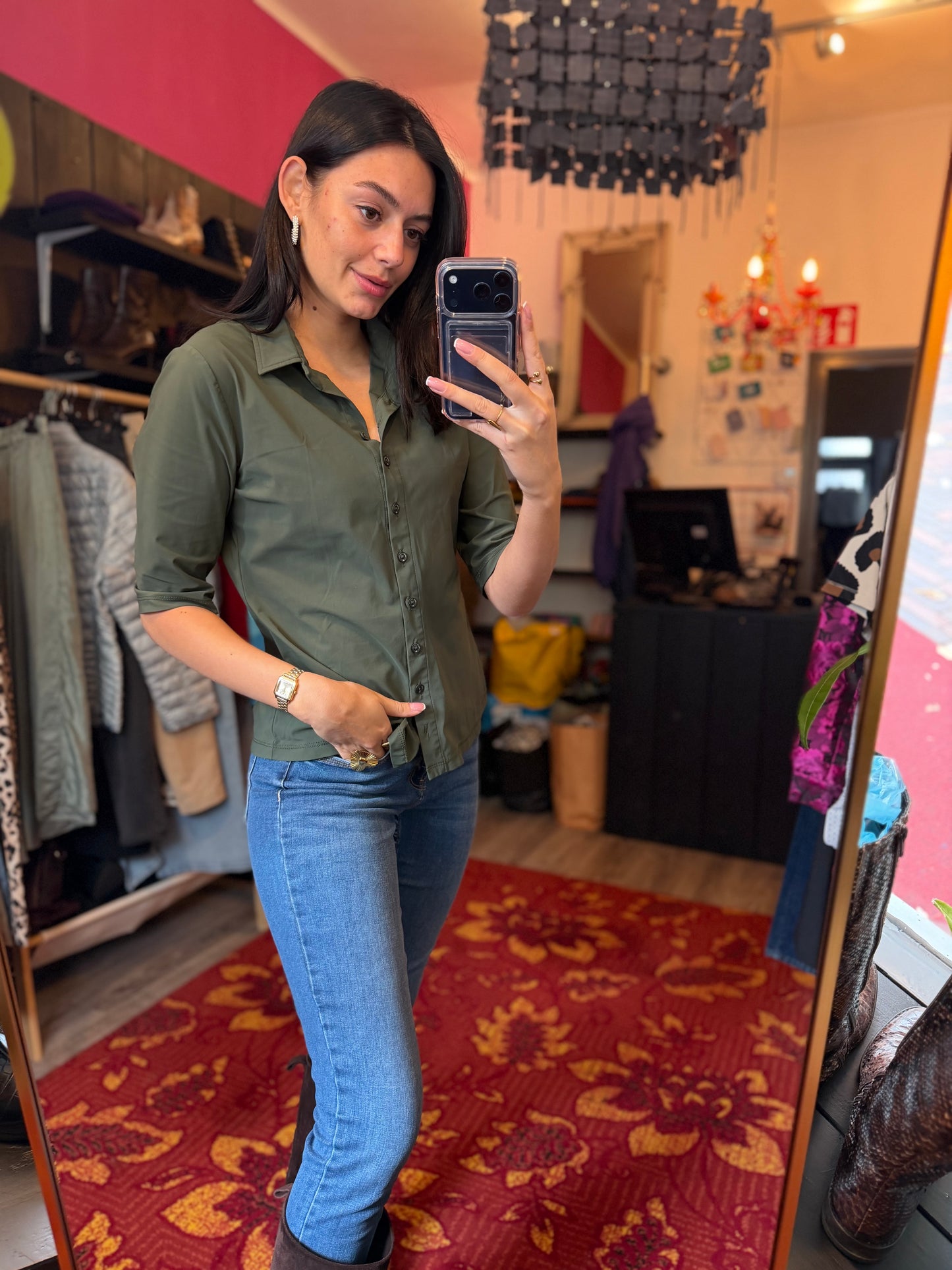 187-26 Jane Lushka blouse maat L