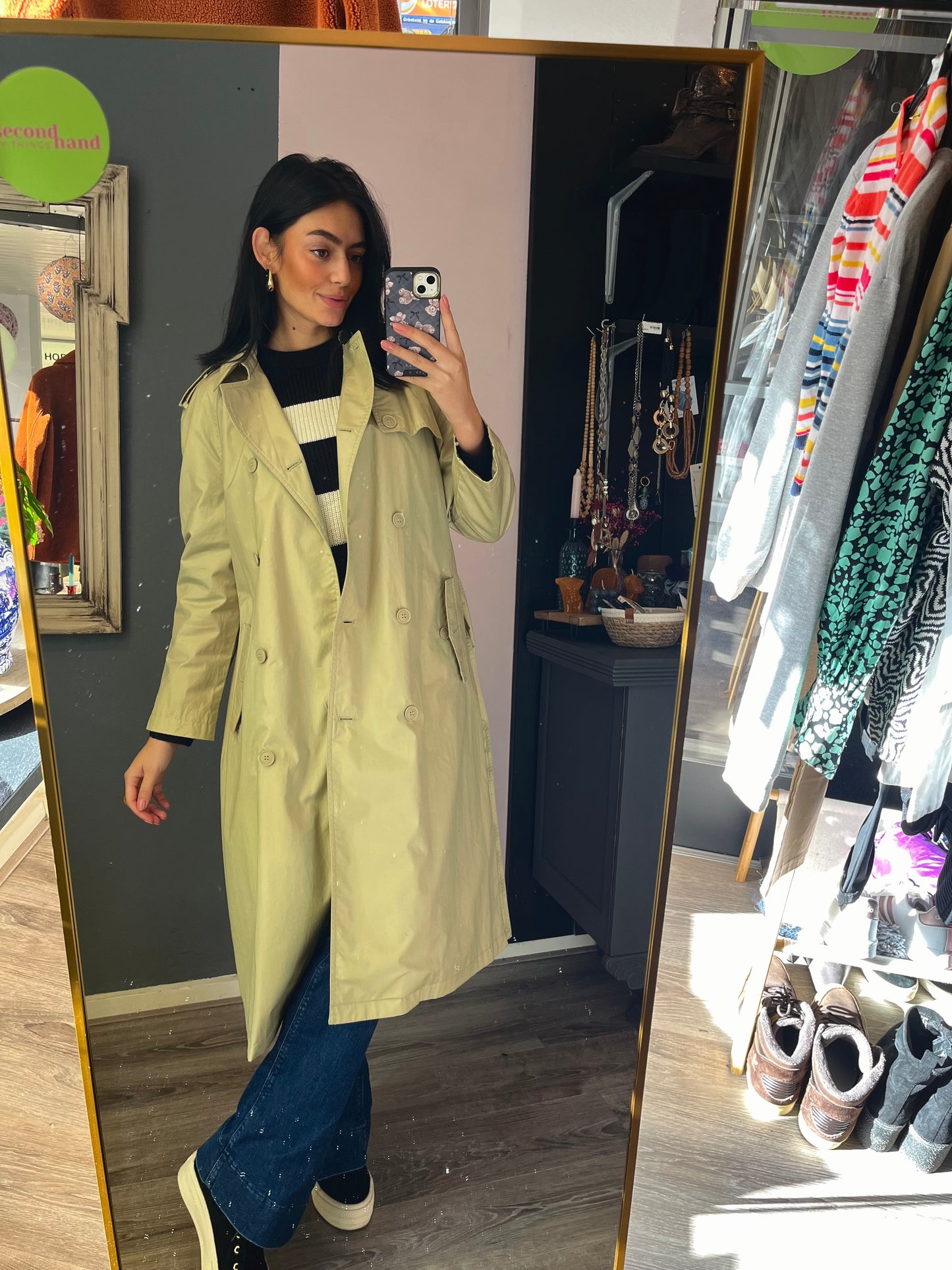 273-5 Laetitia Ivanez X Galeries Lafayette trench coat