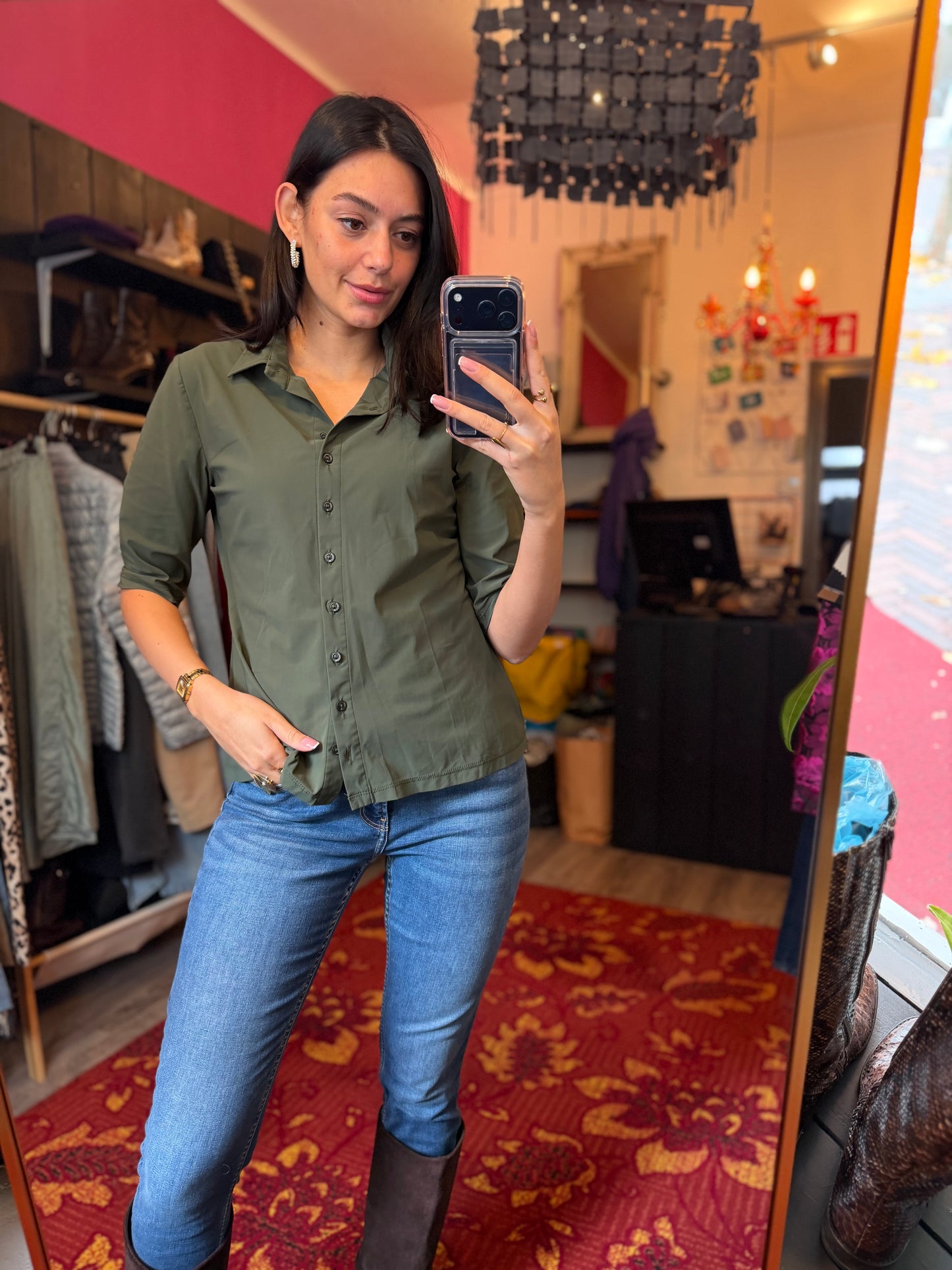 187-26 Jane Lushka blouse maat L