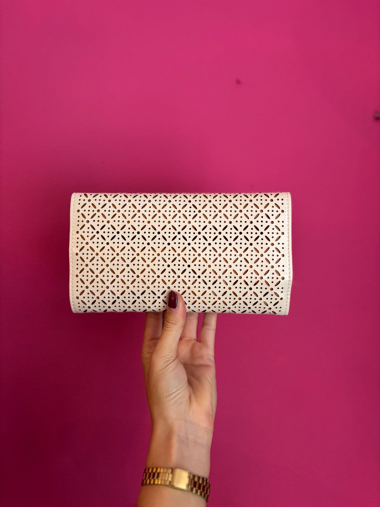 478-4 Witte clutch nieuw