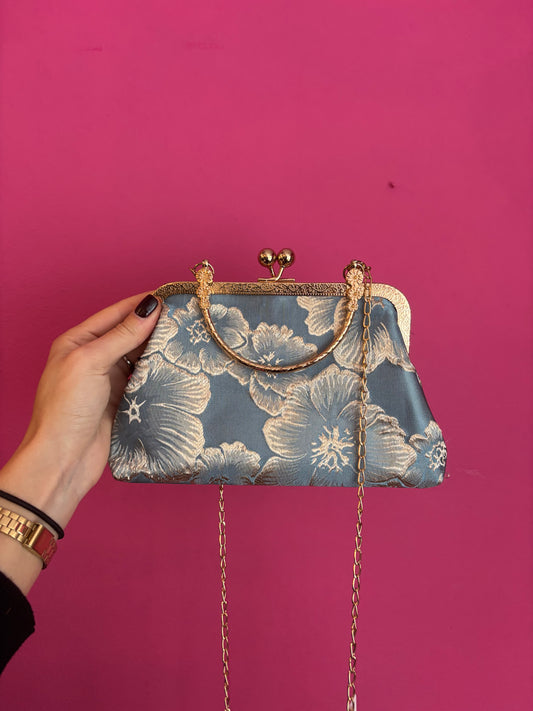 461-1 Tasje goud blauw