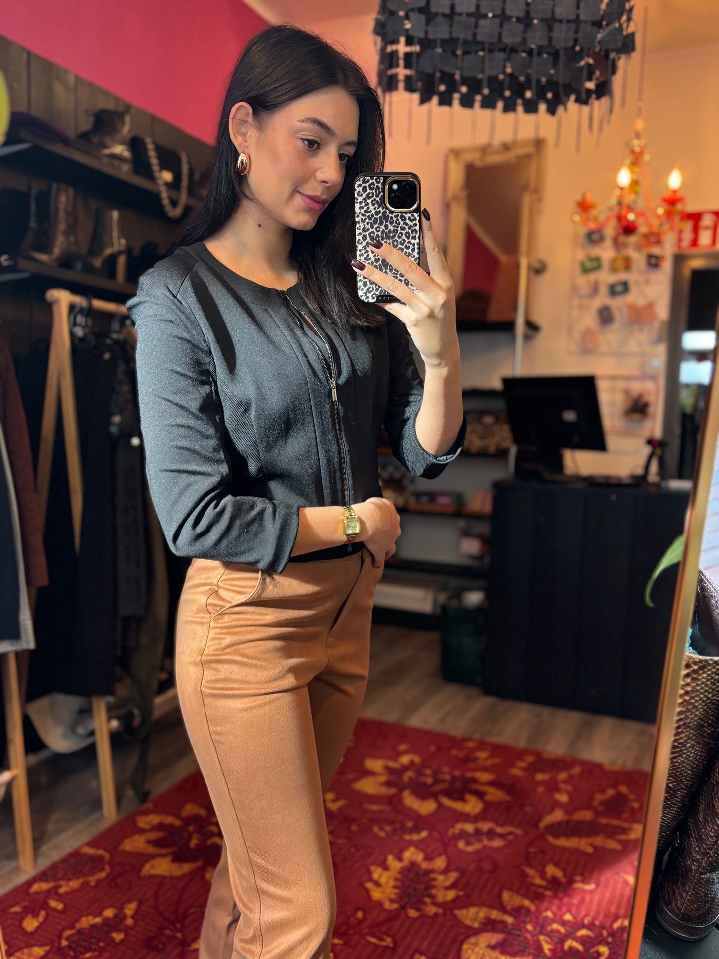 283-87 Penny black jasje maat L