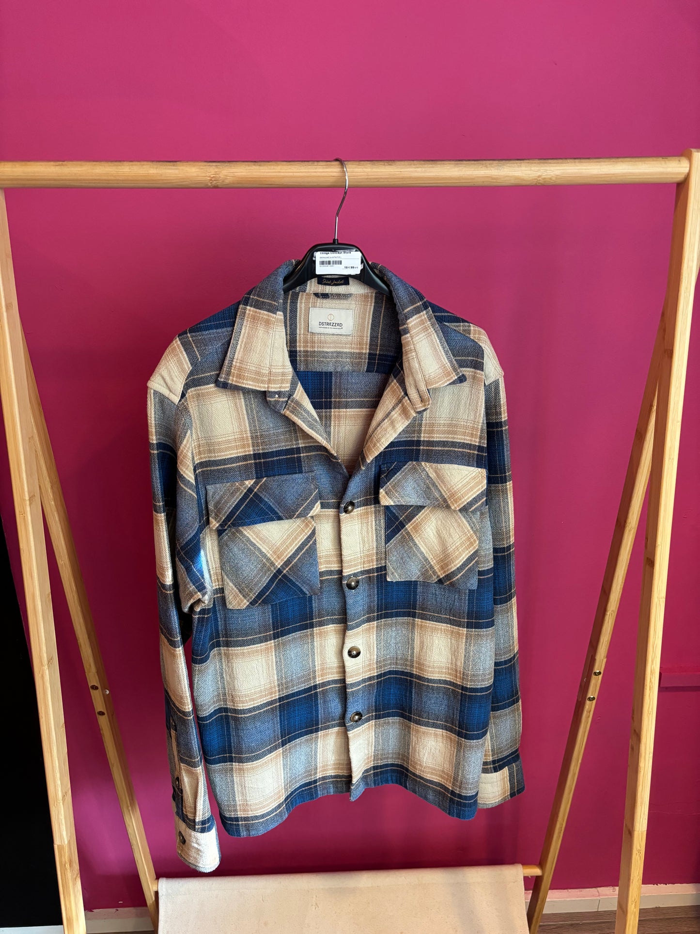 481-1 Dstrezzed overhemd maat L