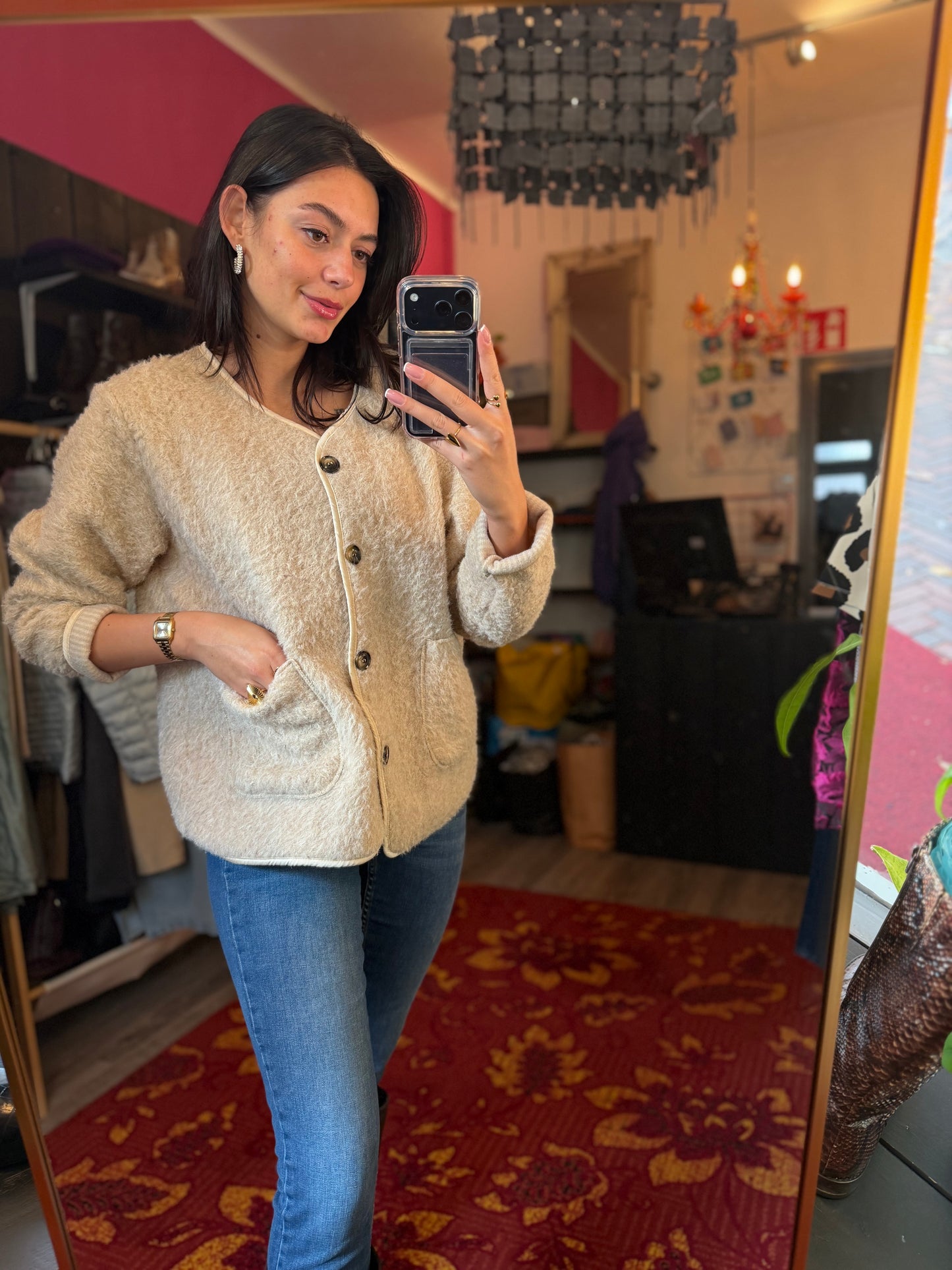 218-22 Made in italy vest one size