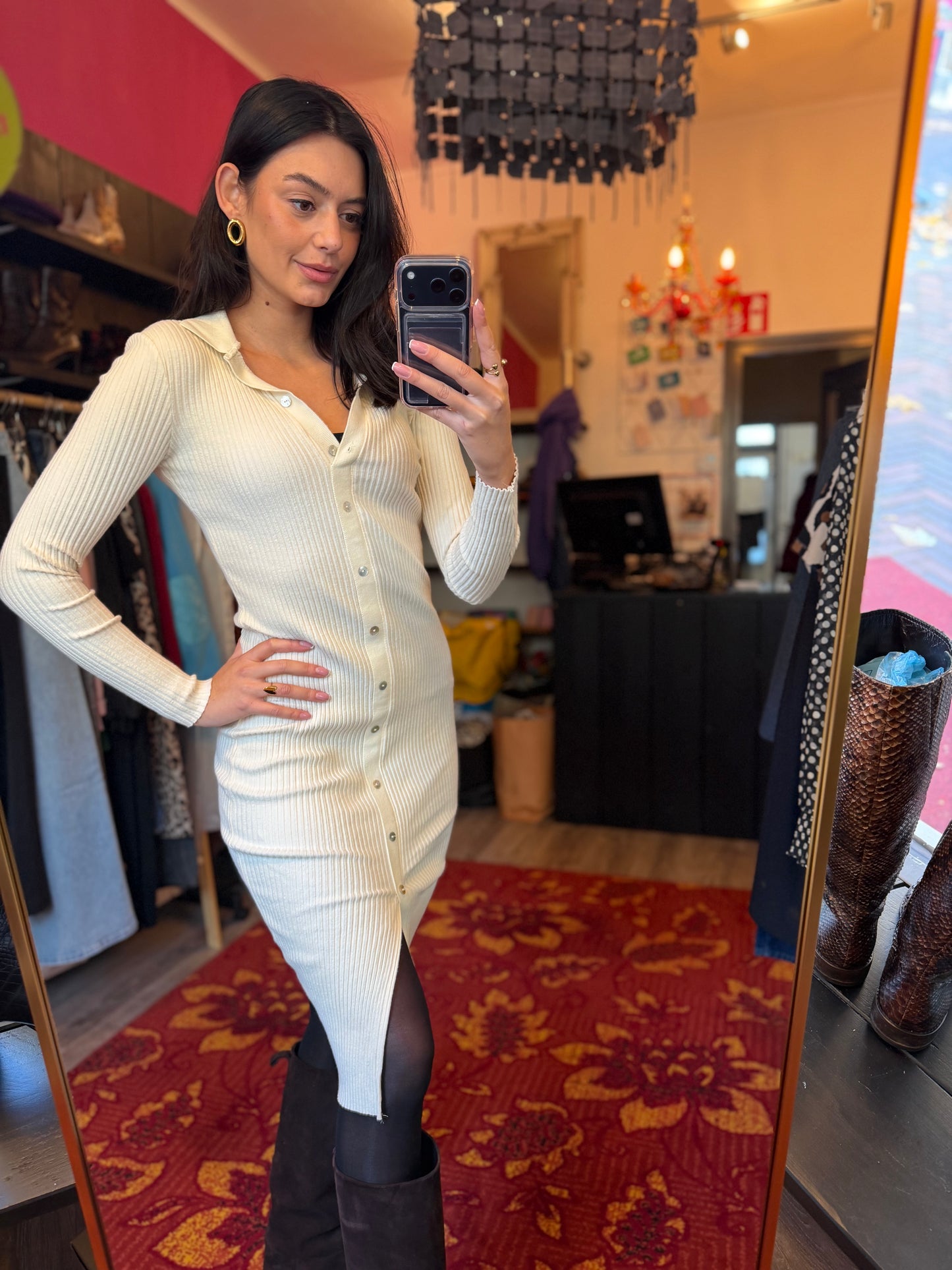 431-44 Zara jurk maat M