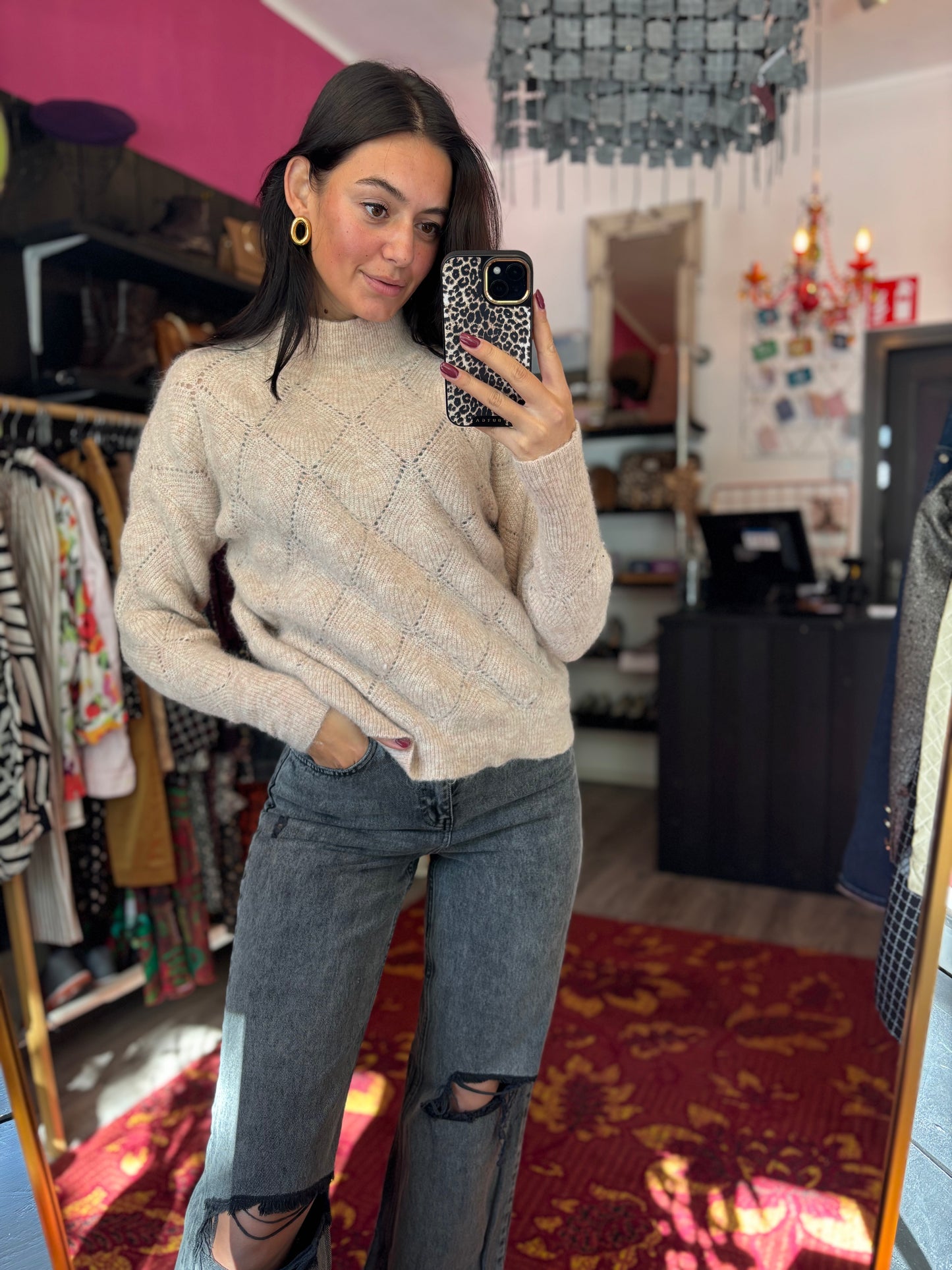 461-2 Selected femme trui maat S