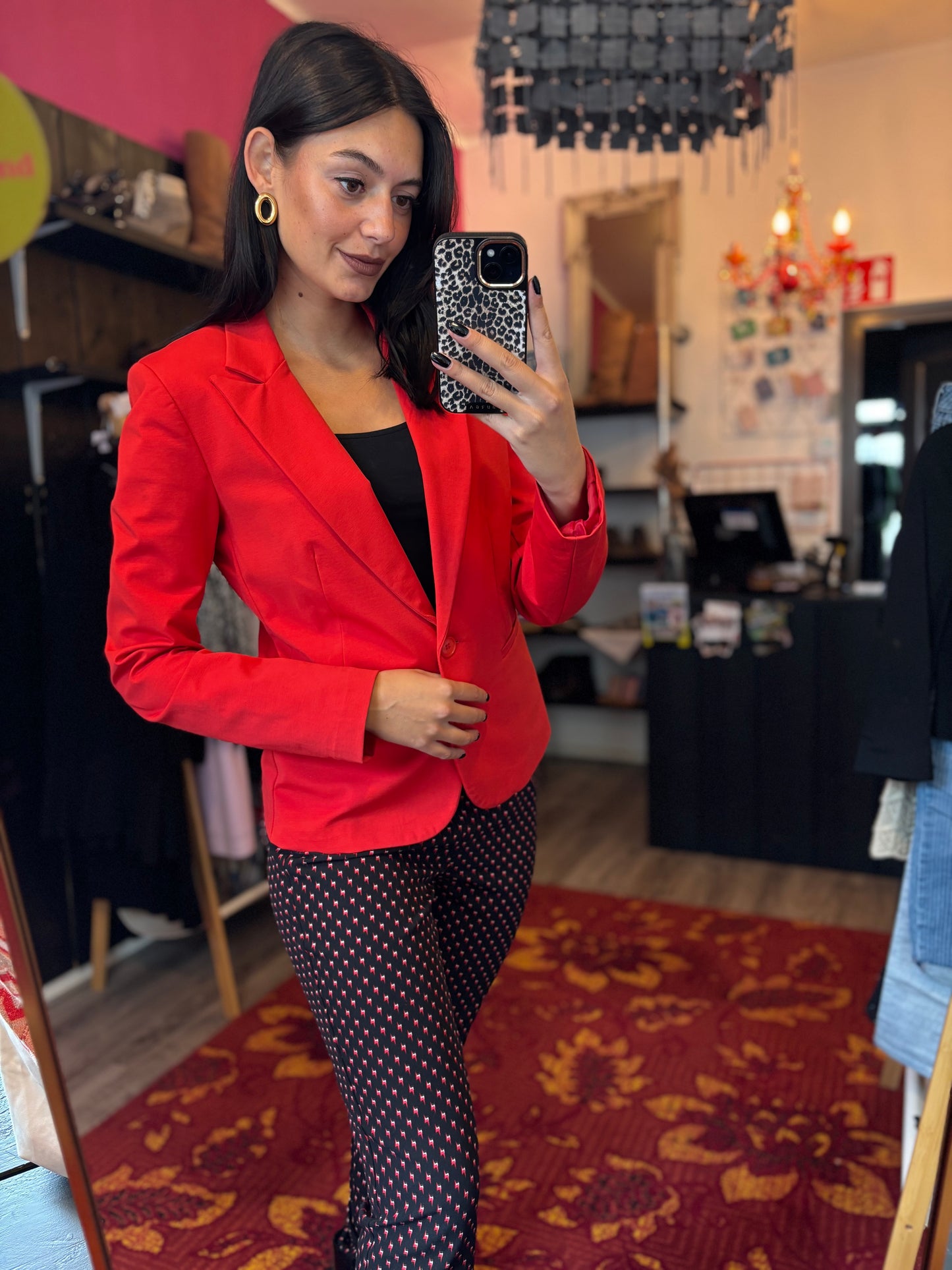 283-83 20 to blazer rood maat M