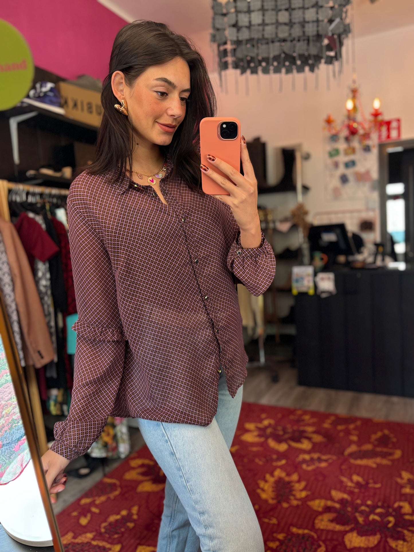 436-4 Modstrom blouse maat L