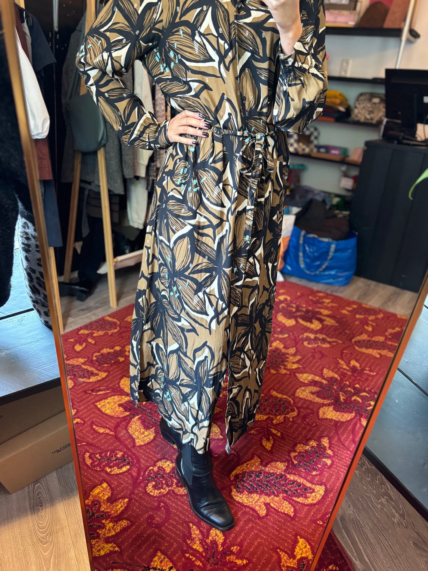 484-7 Expresso jurk maat 42