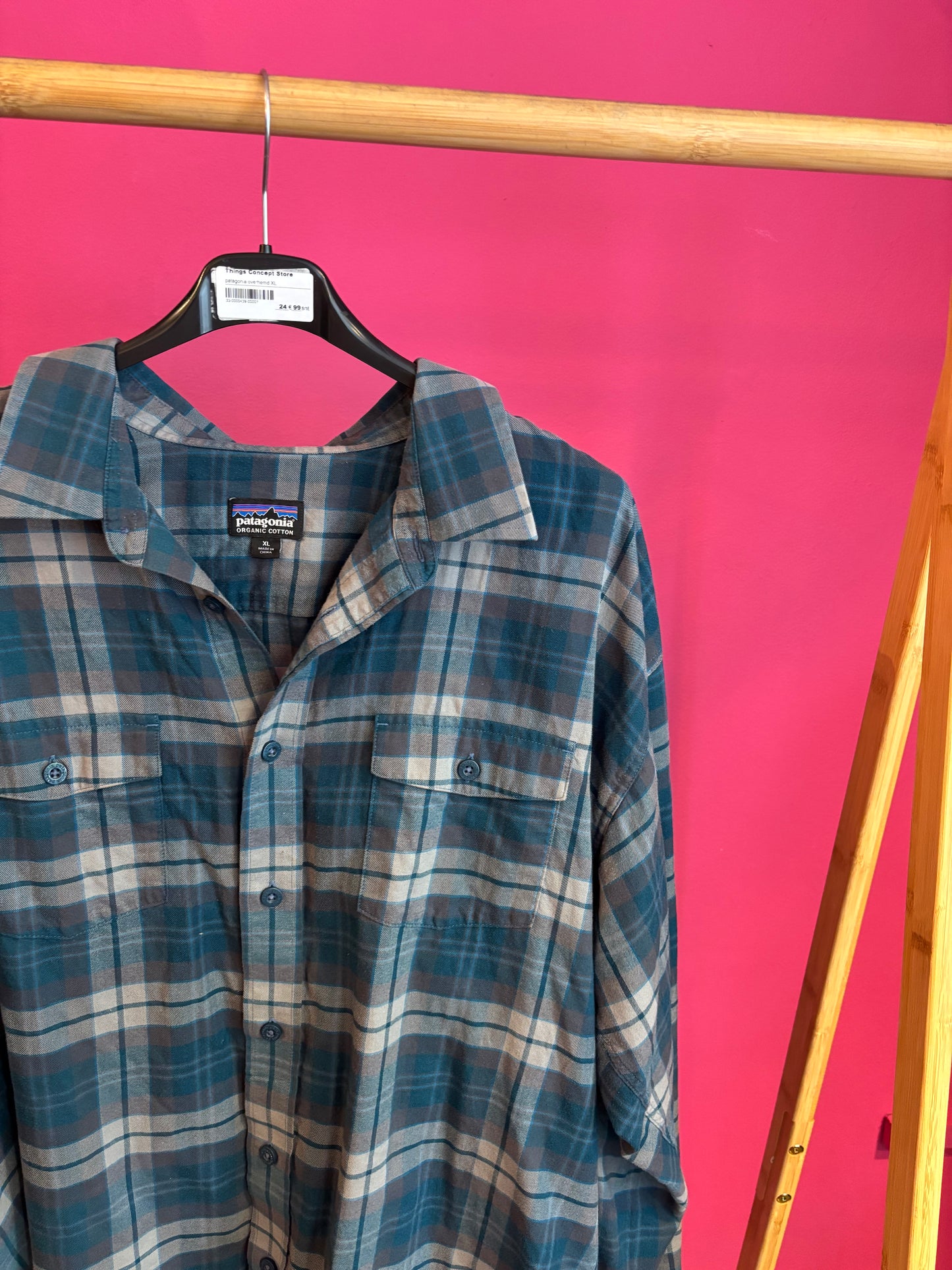 439-7 Patagonia overhemd maat XL