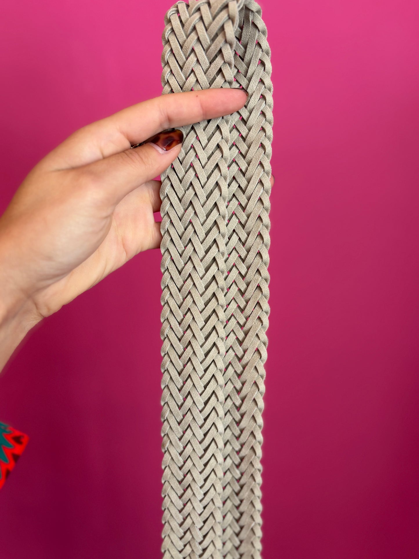 Joss belt braided