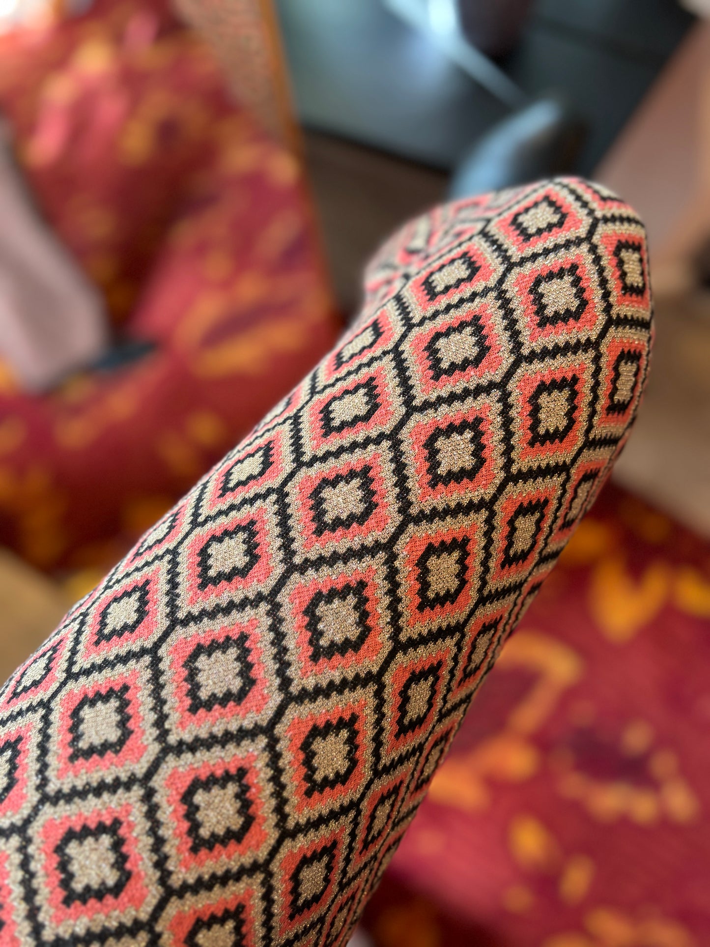 69-26 My jewellery flared broek maat L