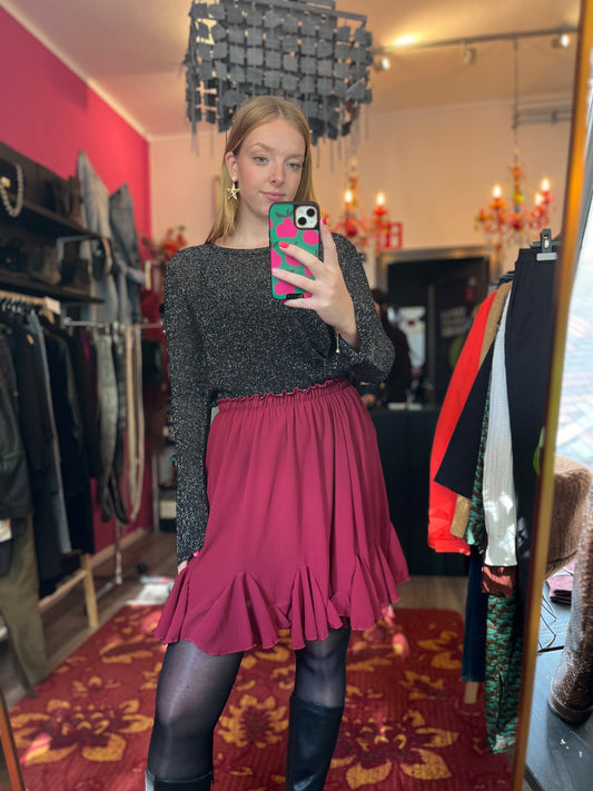 411-127 Drykorn emery glitter top XL